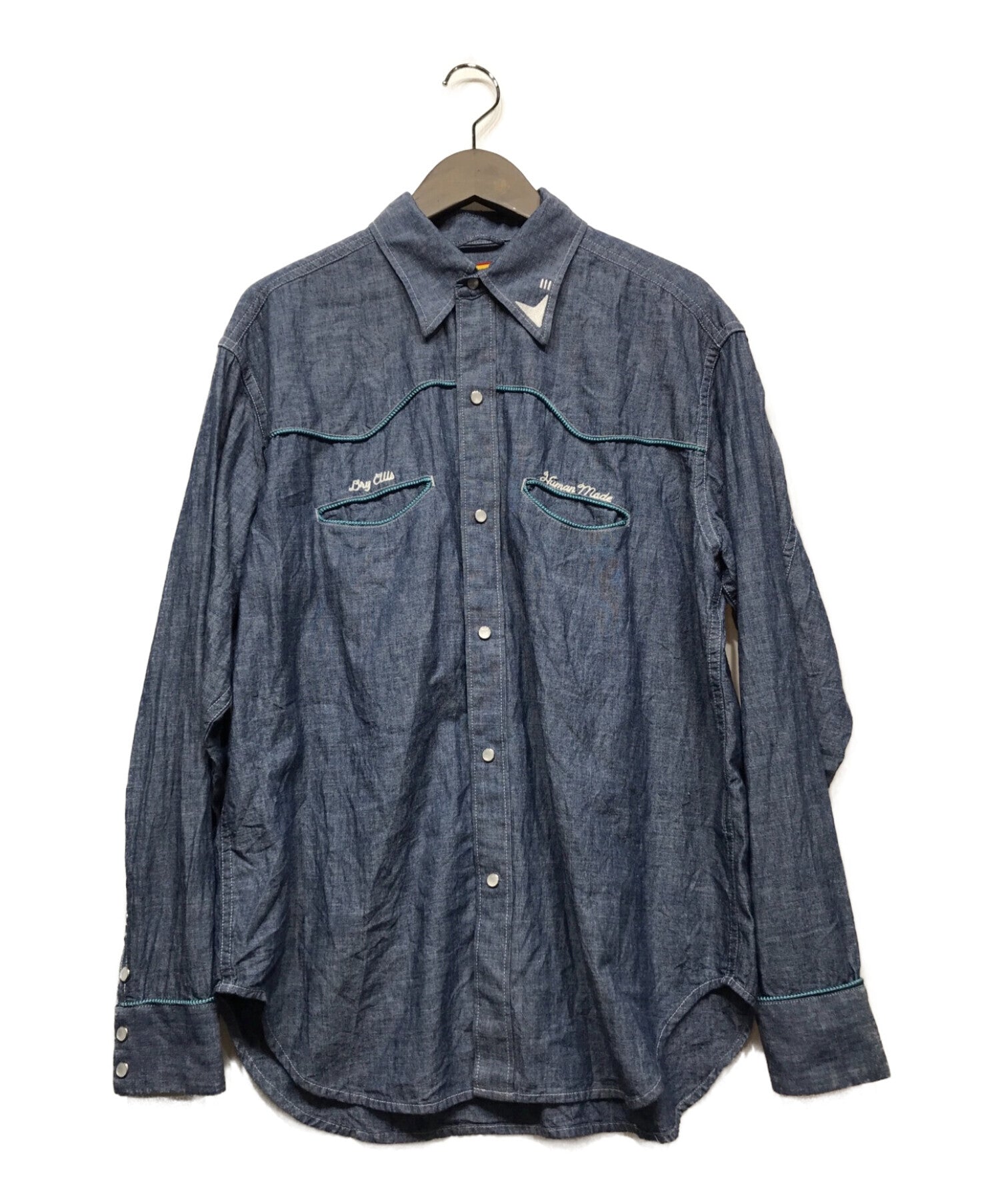 HUMAN MADE WESTERN CHAMBRAY SHIRT | Archive Factory