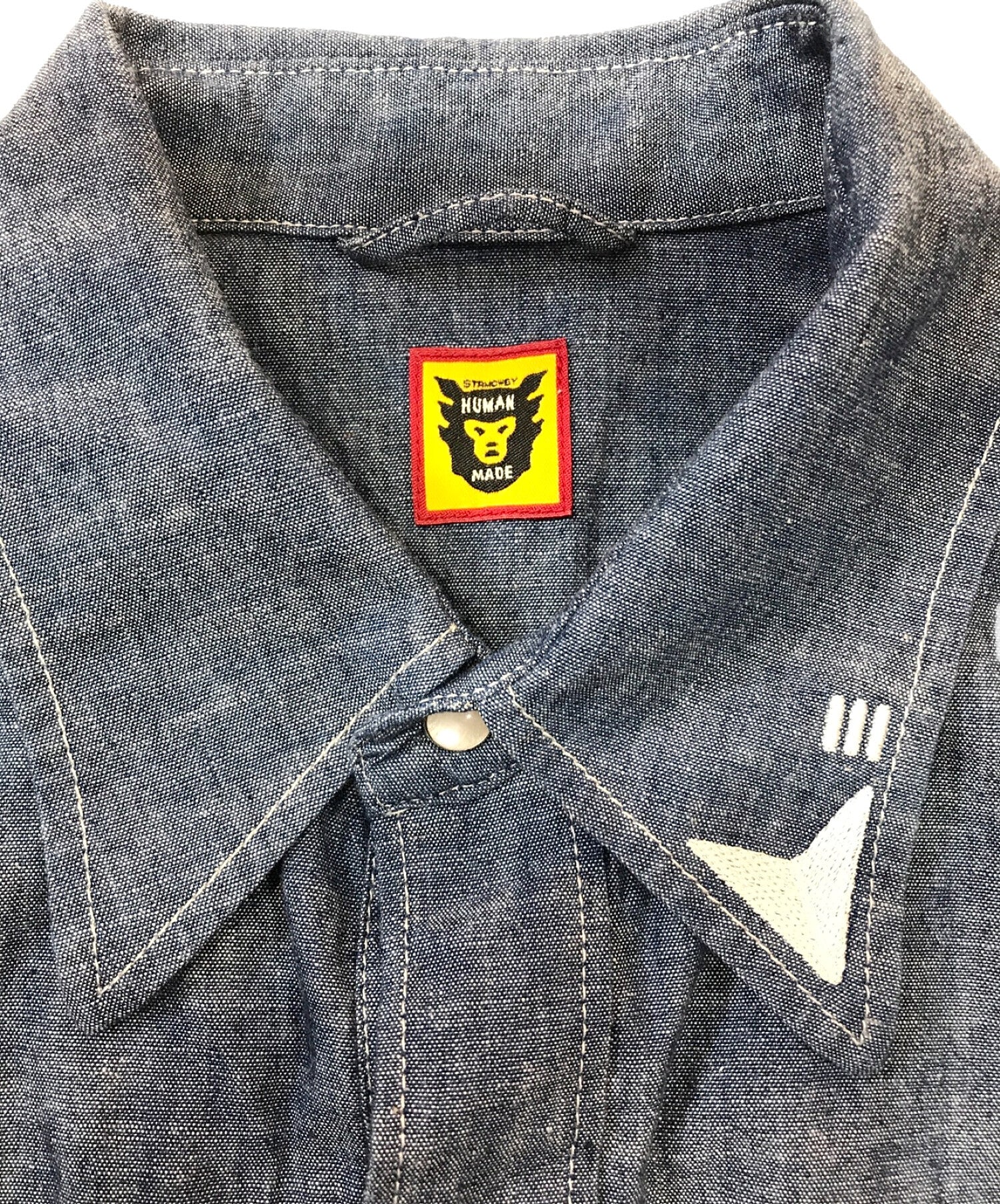 [Pre-owned] HUMAN MADE WESTERN CHAMBRAY SHIRT