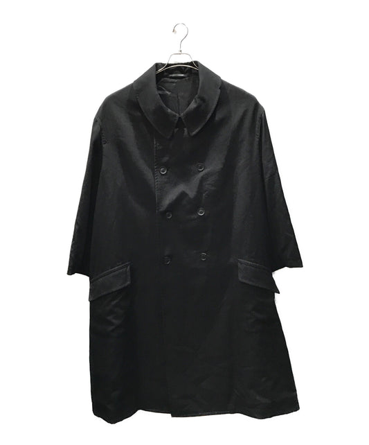 Yohji Yamamoto Pour Homme 21Aw Soutien Collar Big Coat HX-C11-100