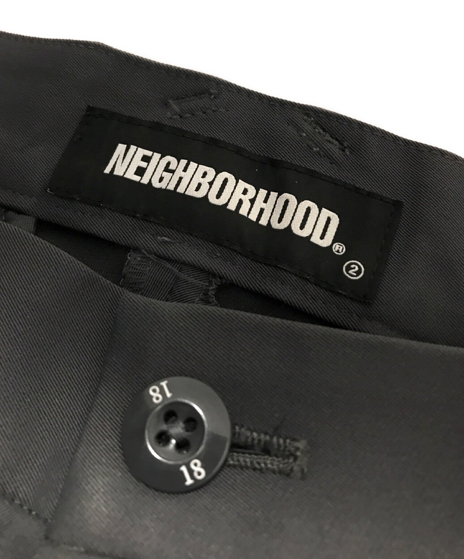 [Pre-owned] NEIGHBORHOOD 22SS PLAIN/E-PT (22SS plain pants) 221SPNH-PTM01