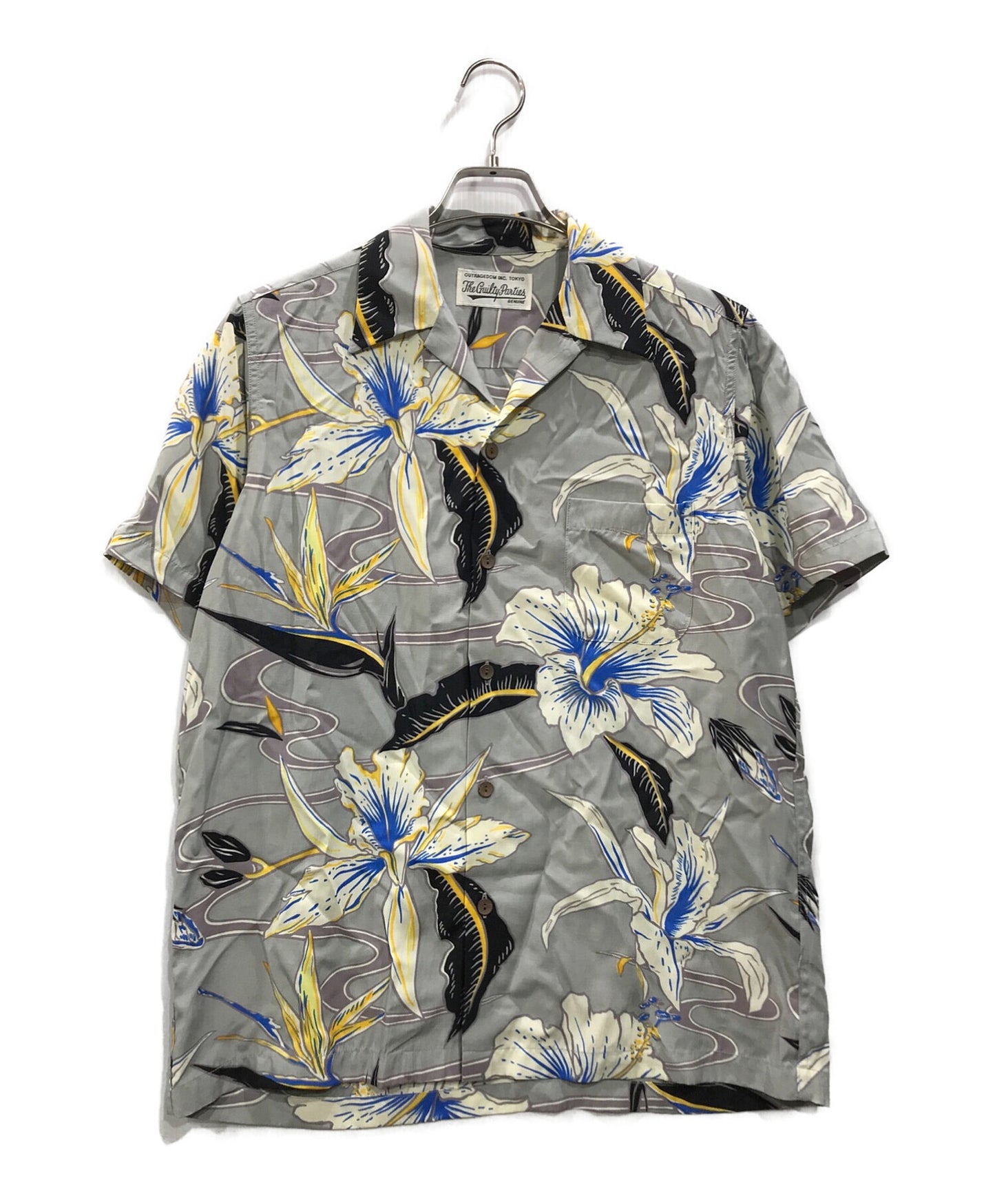 [Pre-owned] WACKO MARIA HAWAIIAN SHIRT Hawaiian Shirt 19ss-wms-hi16