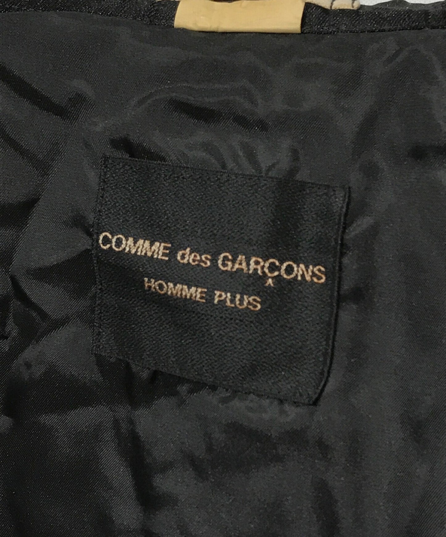 Comme des Garcons Homme Plus 20 AW Hemmed-Detailed Coat PF-J065