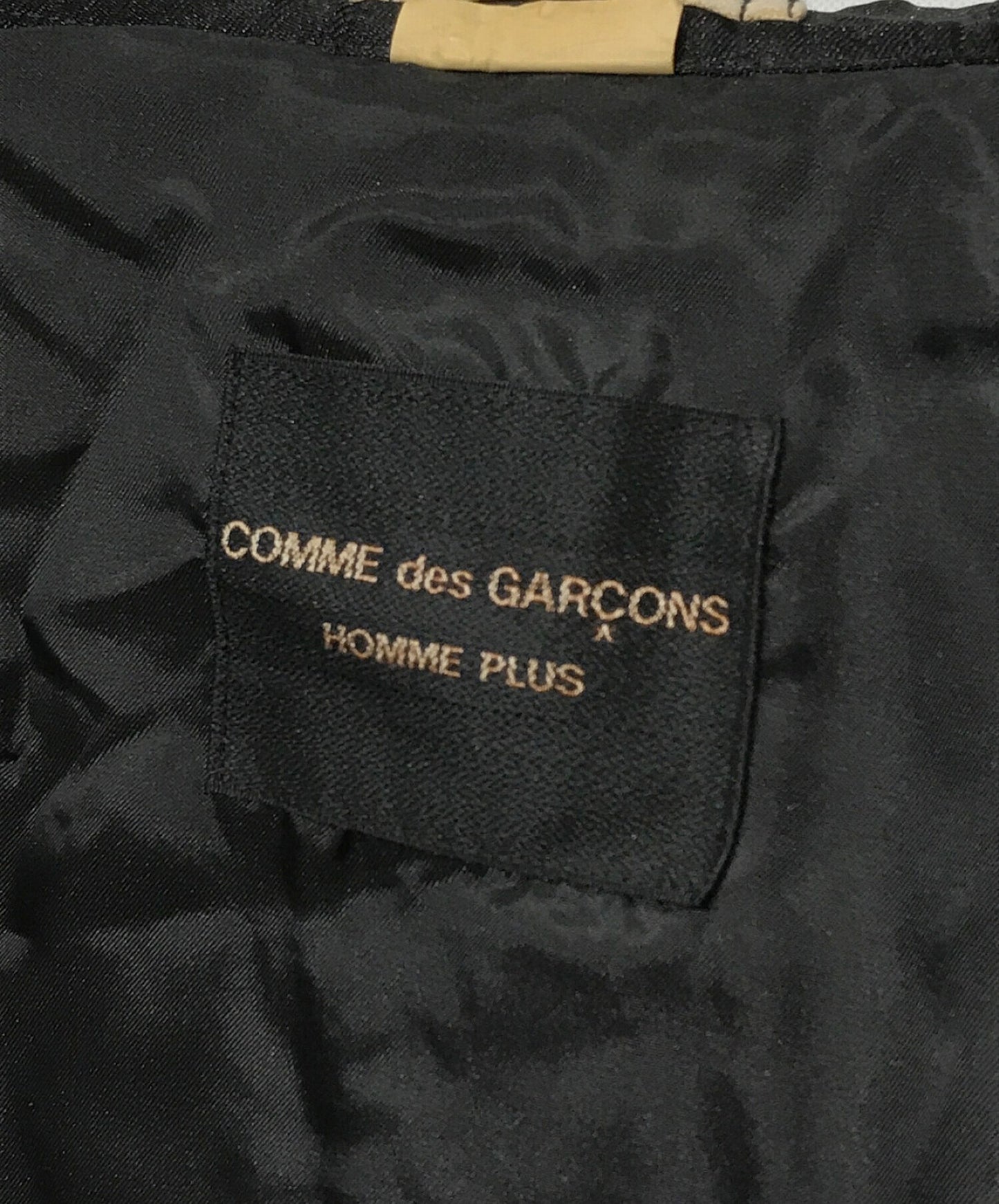 Comme des Garcons Homme Plus 20 AW半详细的成本J065