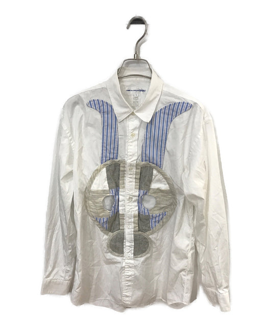 [Pre-owned] COMME des GARCONS SHIRT striped shirt S27034