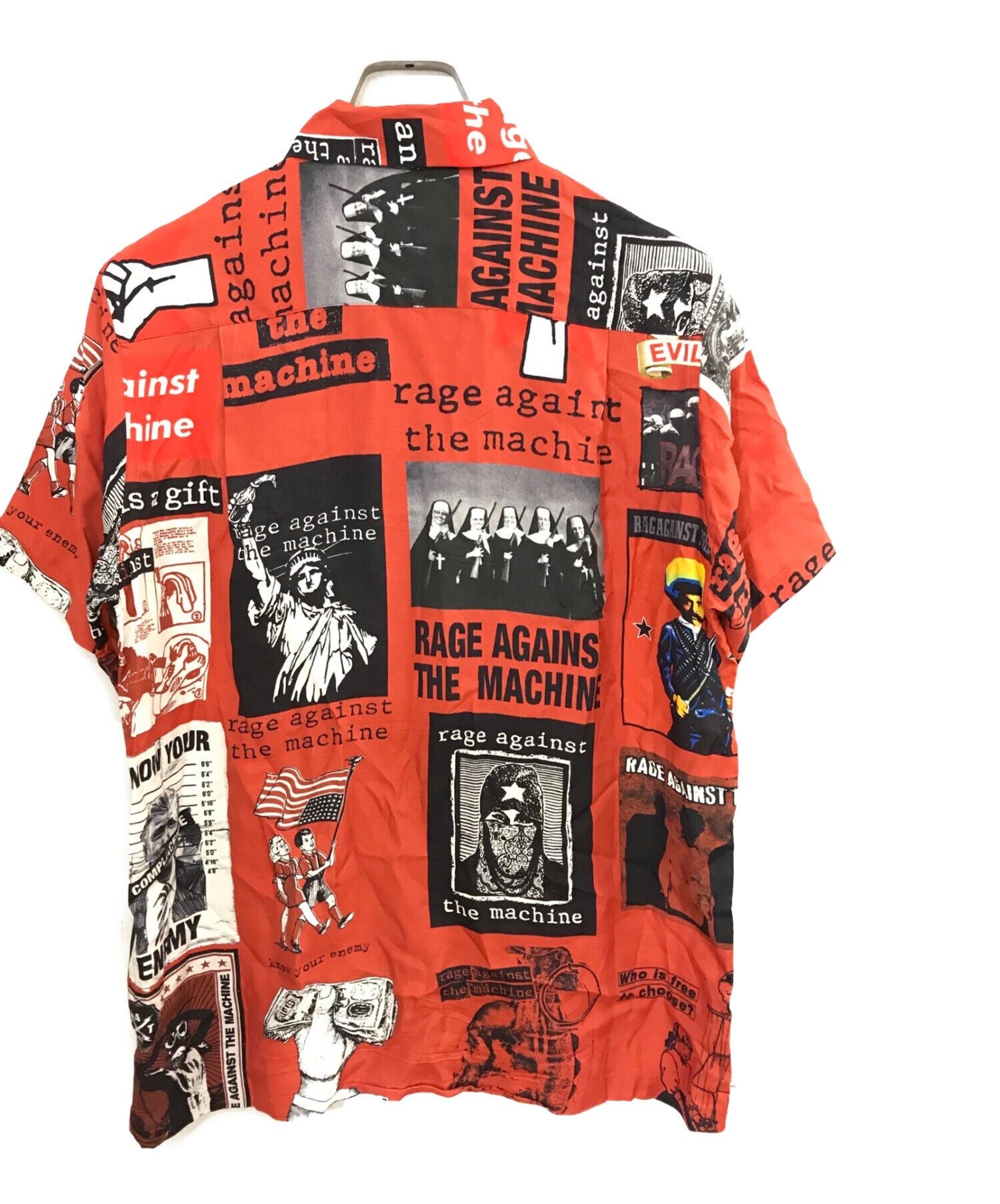 Pre-owned] WACKO MARIA RAGE AGAINST THE MACHINE S/S HAWAIIAN SHIRT –  Archive Factory