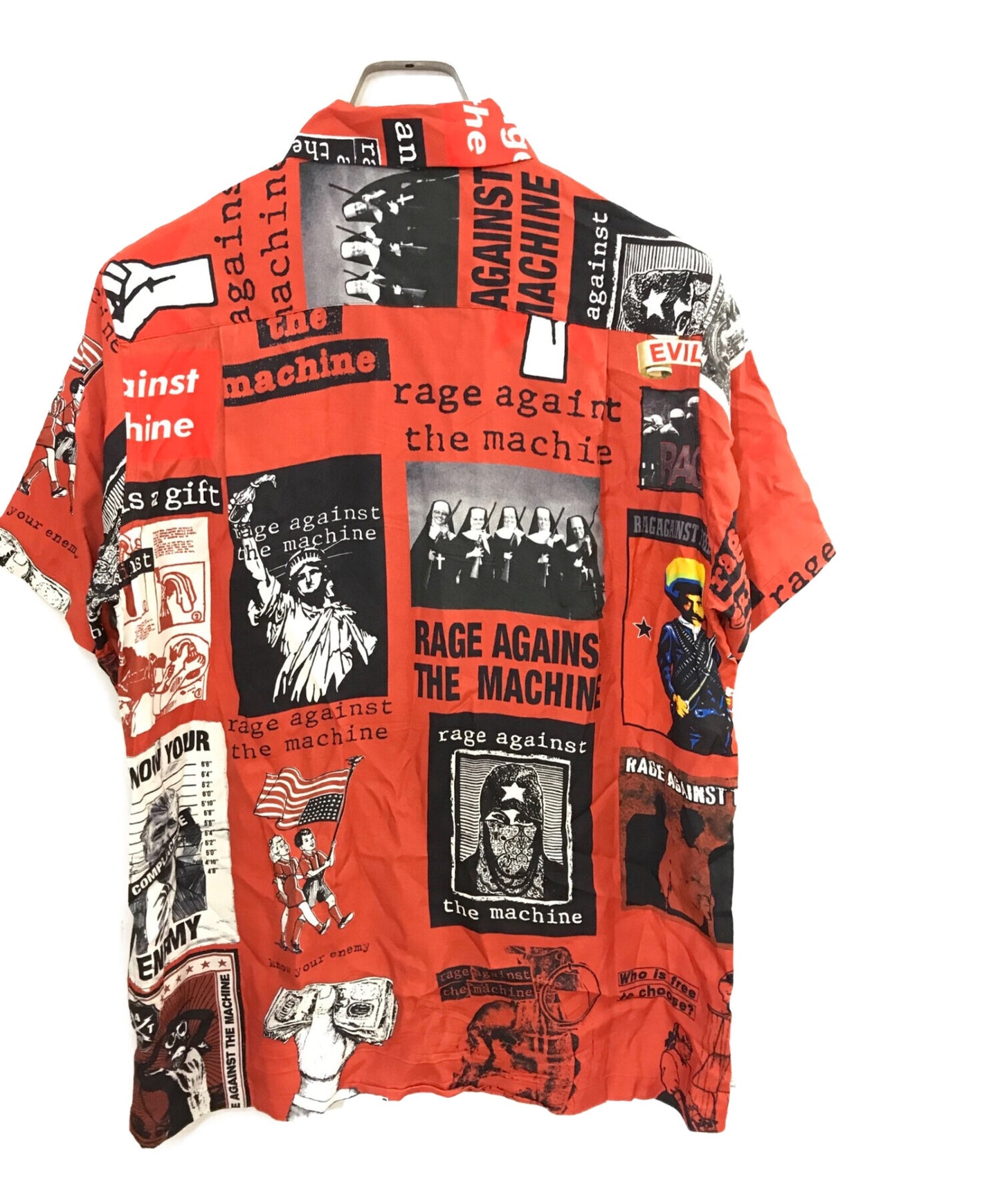 WACKO MARIA RAGE AGAINST THE MACHINE S/S HAWAIIAN SHIRT