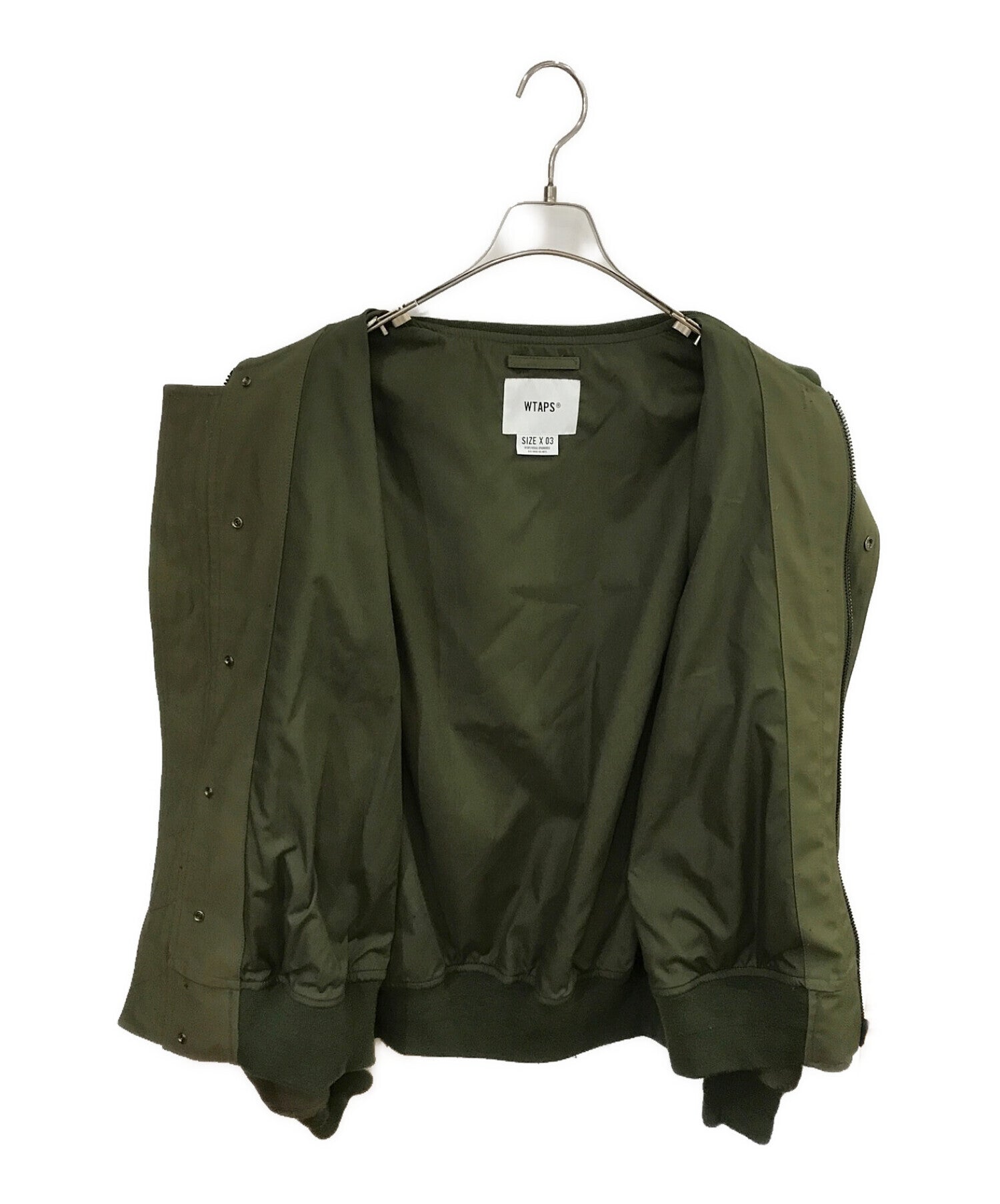 ジャケット・アウター WTAPS 211WDT-JKM01 04 WTAPS 211WDT-JKM01 04 ミリタリージャケット【XL】 WTAPS 211WDT