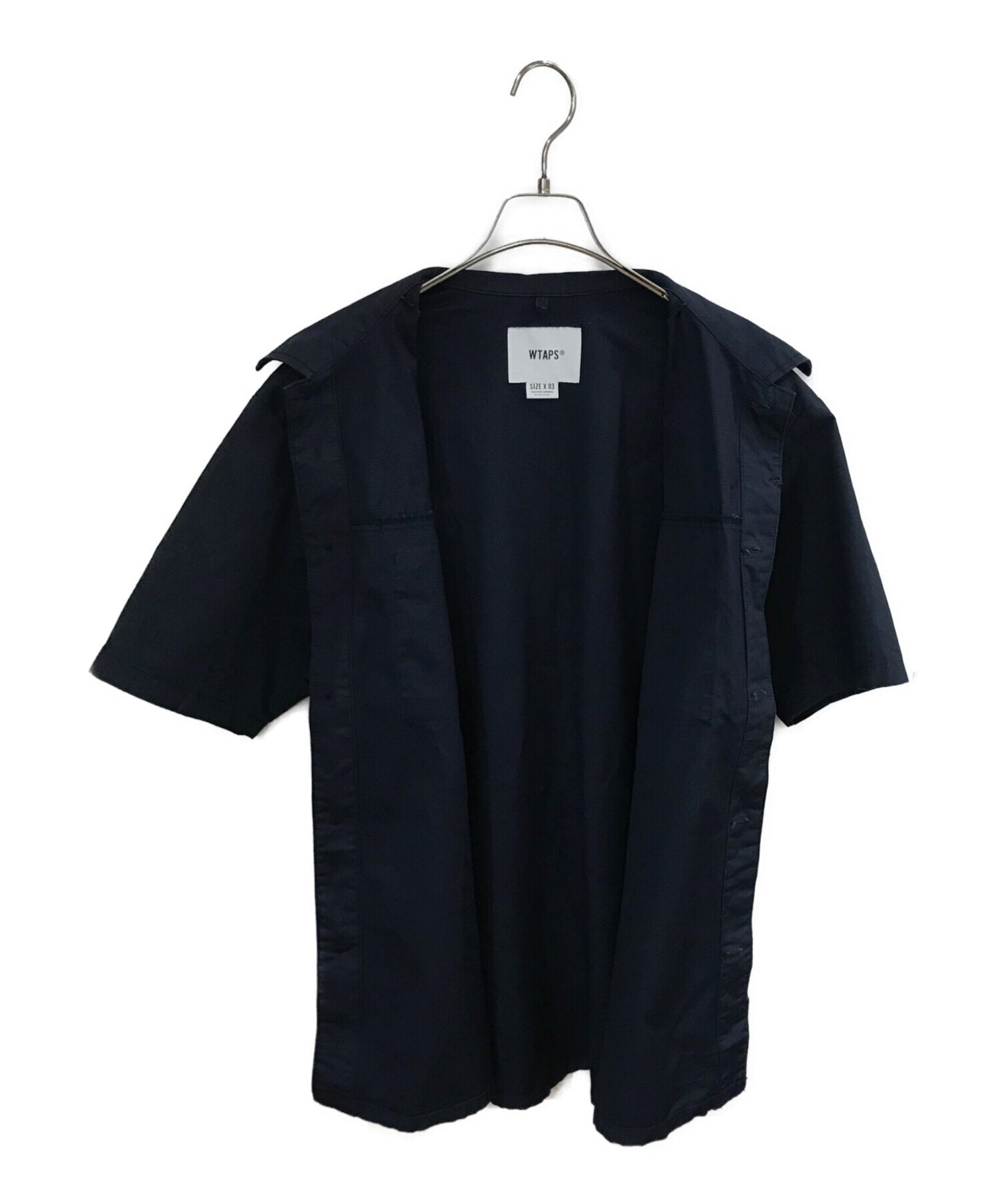 [Pre-owned] WTAPS short-sleeved work shirt 211wvdt-shm04