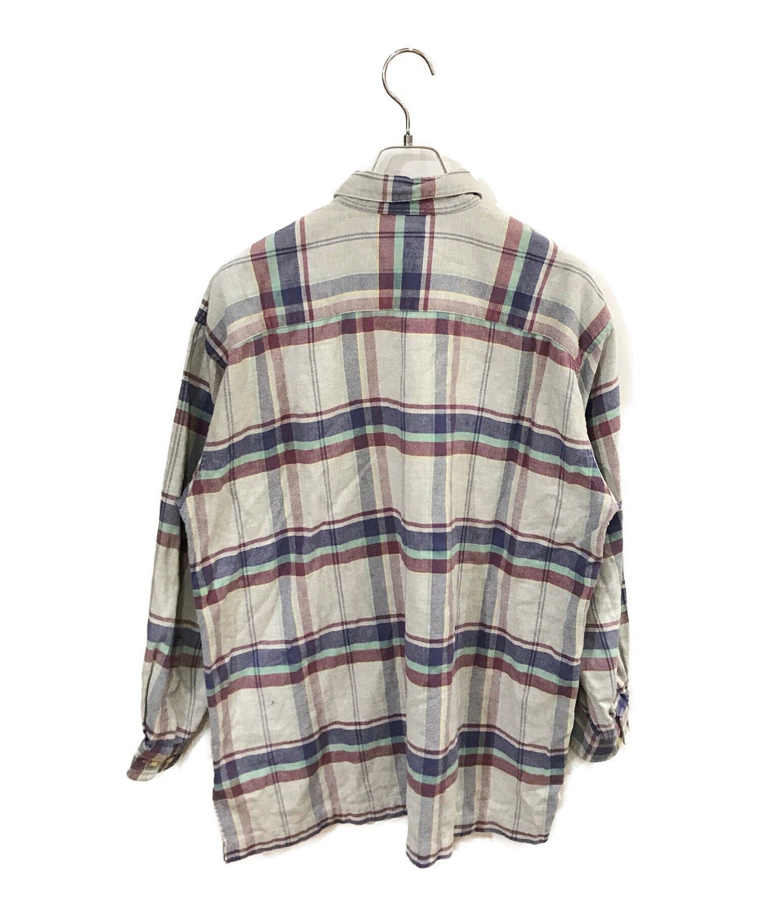 ISSEY MIYAKE checked shirt | Archive Factory