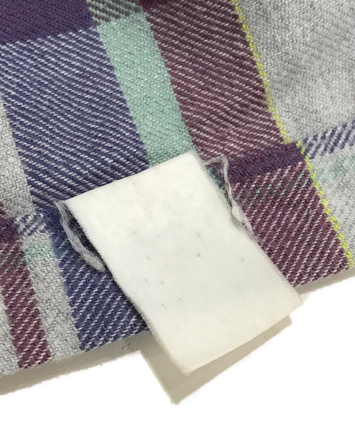[Pre-owned] ISSEY MIYAKE checked shirt