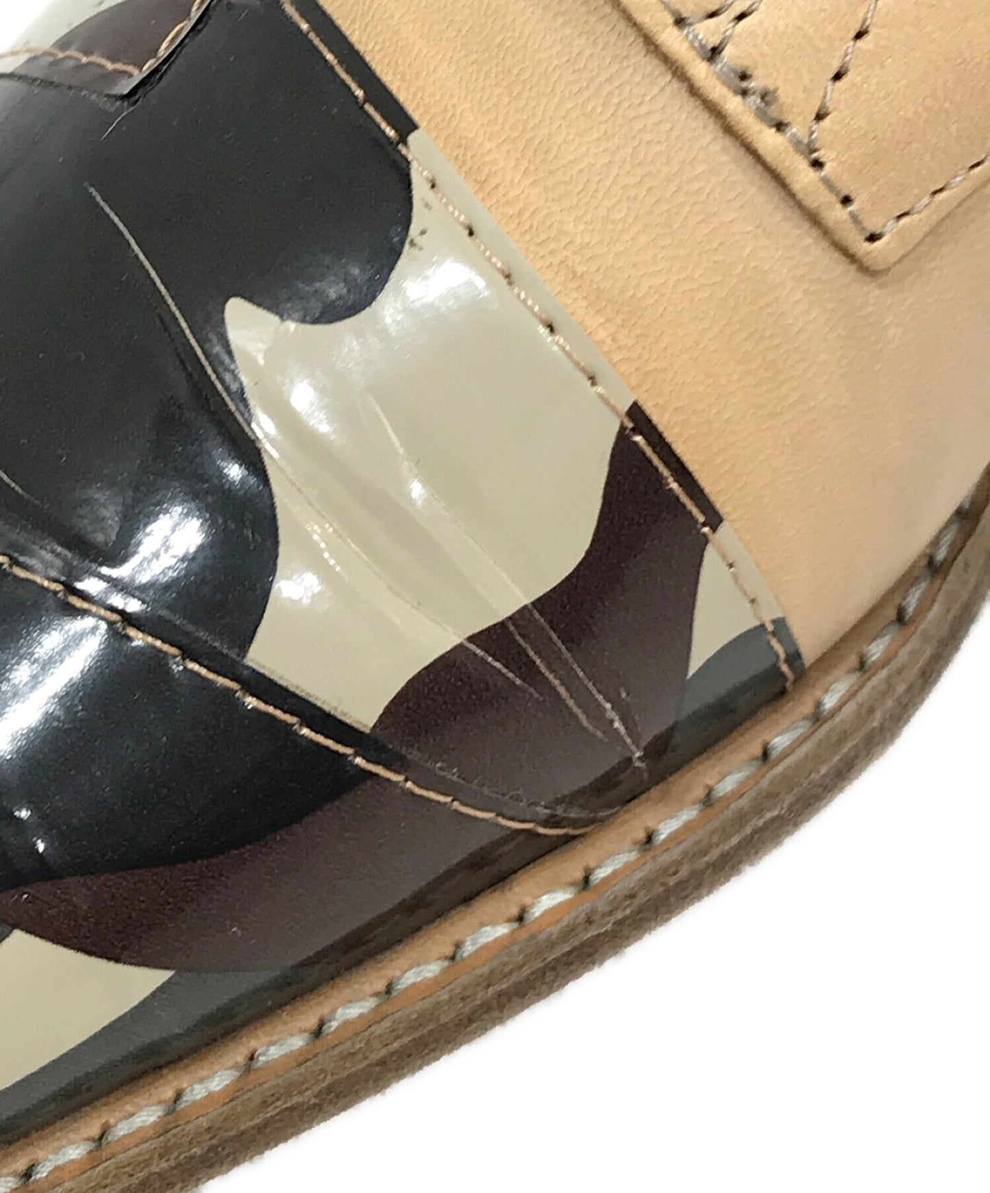 [Pre-owned] COMME des GARCONS Camo oxford shoes