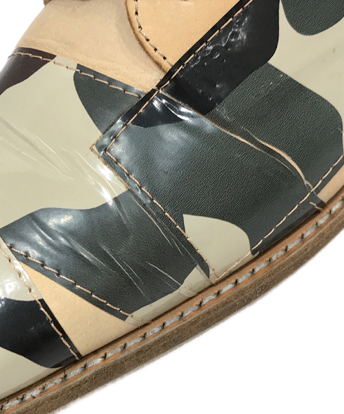 [Pre-owned] COMME des GARCONS Camo oxford shoes