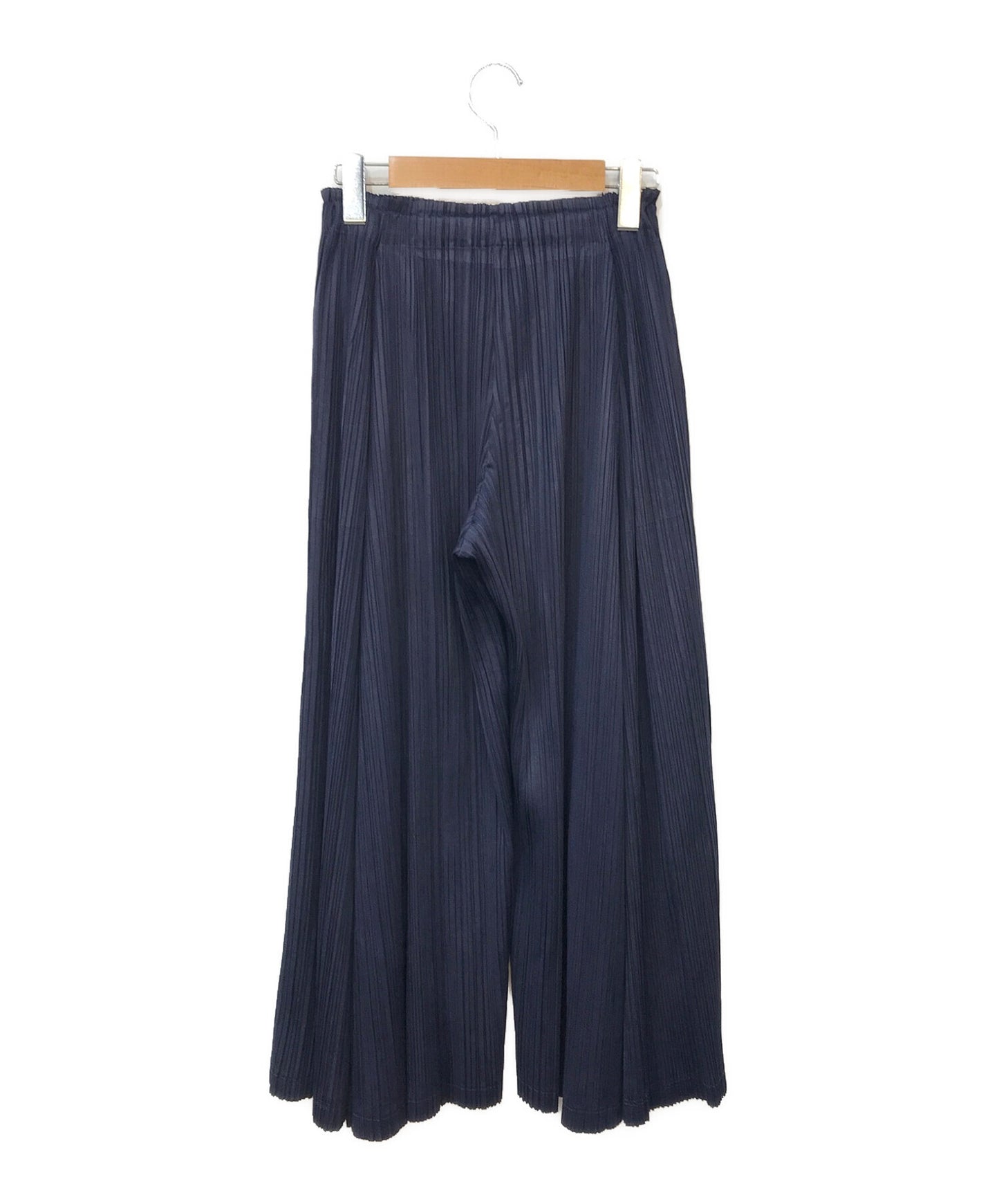 [Pre-owned] PLEATS PLEASE Pleated Frilled Wide Pants PP83-JF754