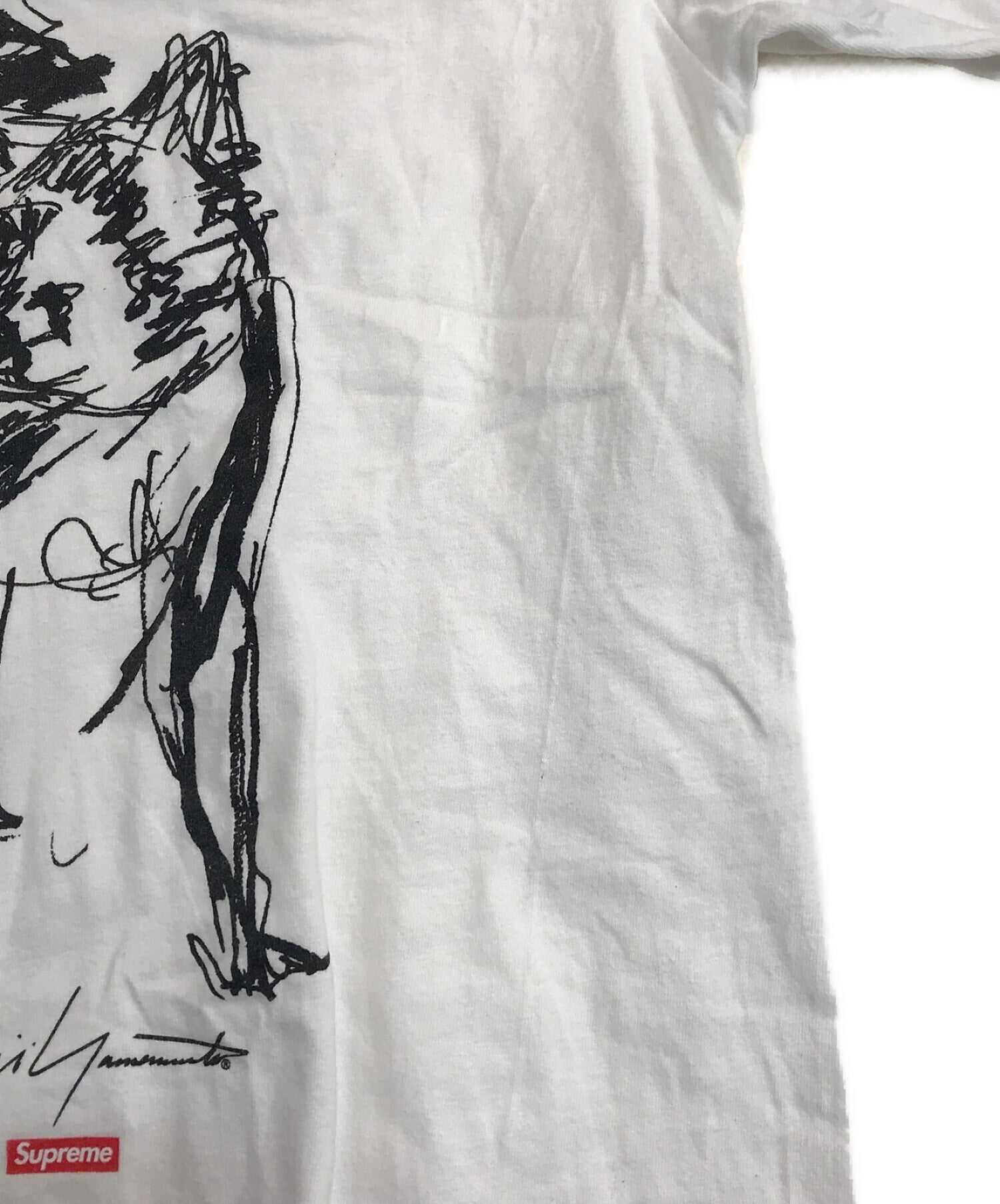 Supreme×YOHJI YAMAMOTO printed T-shirt | Archive Factory