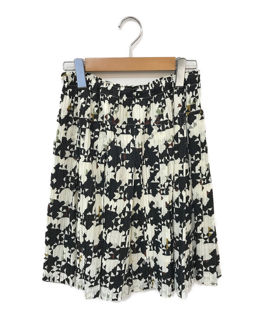 [Pre-owned] PLEATS PLEASE Voluminous pleated skirt with all-over pattern PP03-JG875