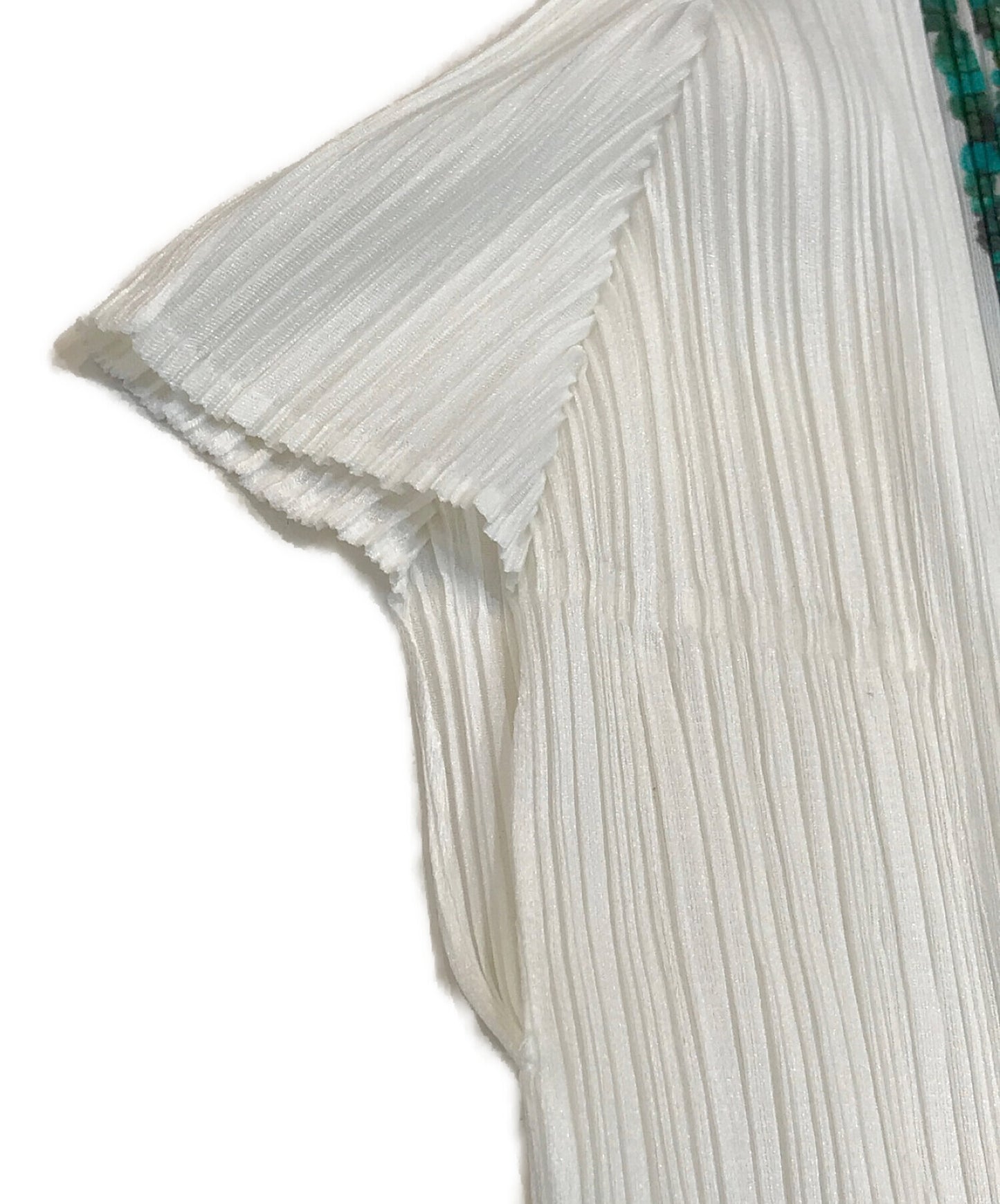 褶皺請裝飾印刷打印的上衣PP21-JK691