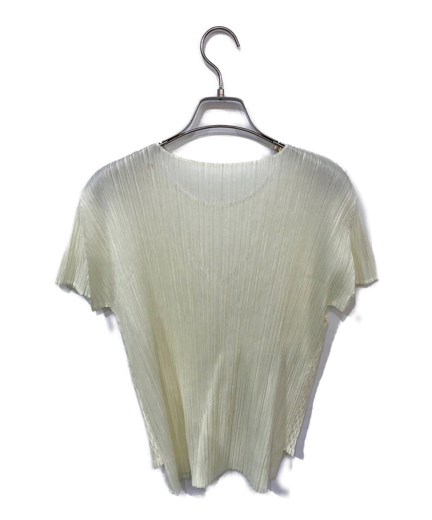 [Pre-owned] PLEATS PLEASE Short sleeveless layered pleated blouse PP91-JK611