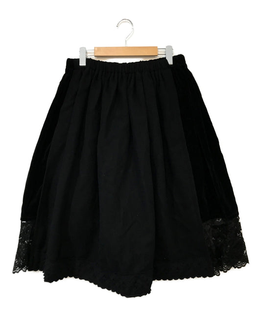 [Pre-owned] TAO COMME des GARCONS Lace Switched Crazy Pattern Skirt 3F-S024