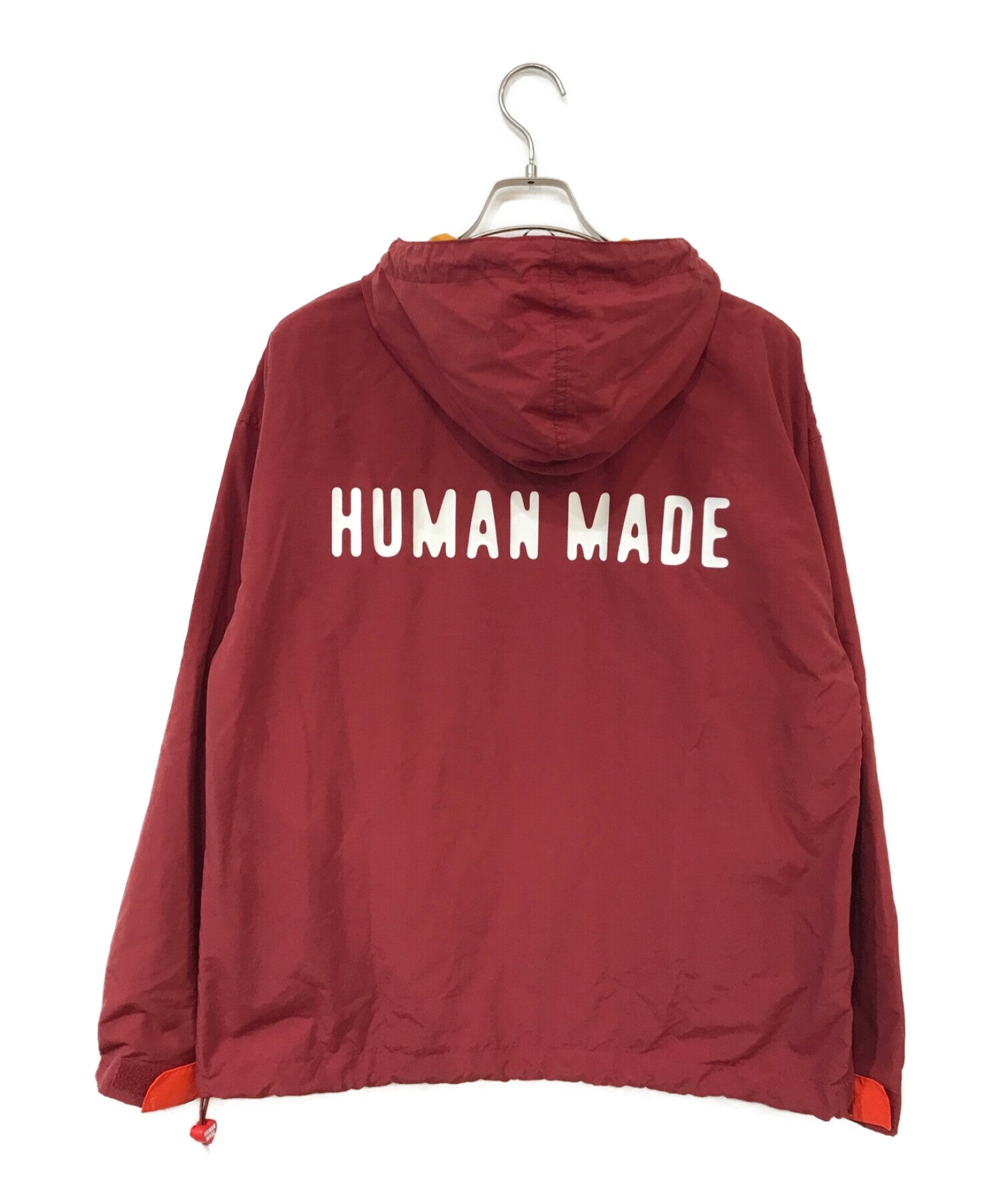 Human made red discount hoodie