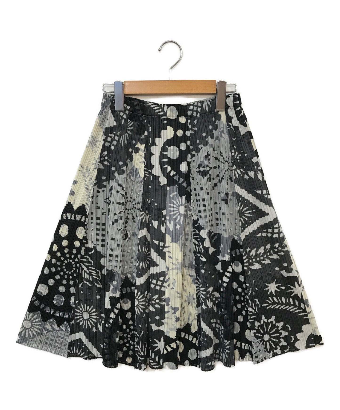 [Pre-owned] PLEATS PLEASE full-length pleated skirt PP91-JG602