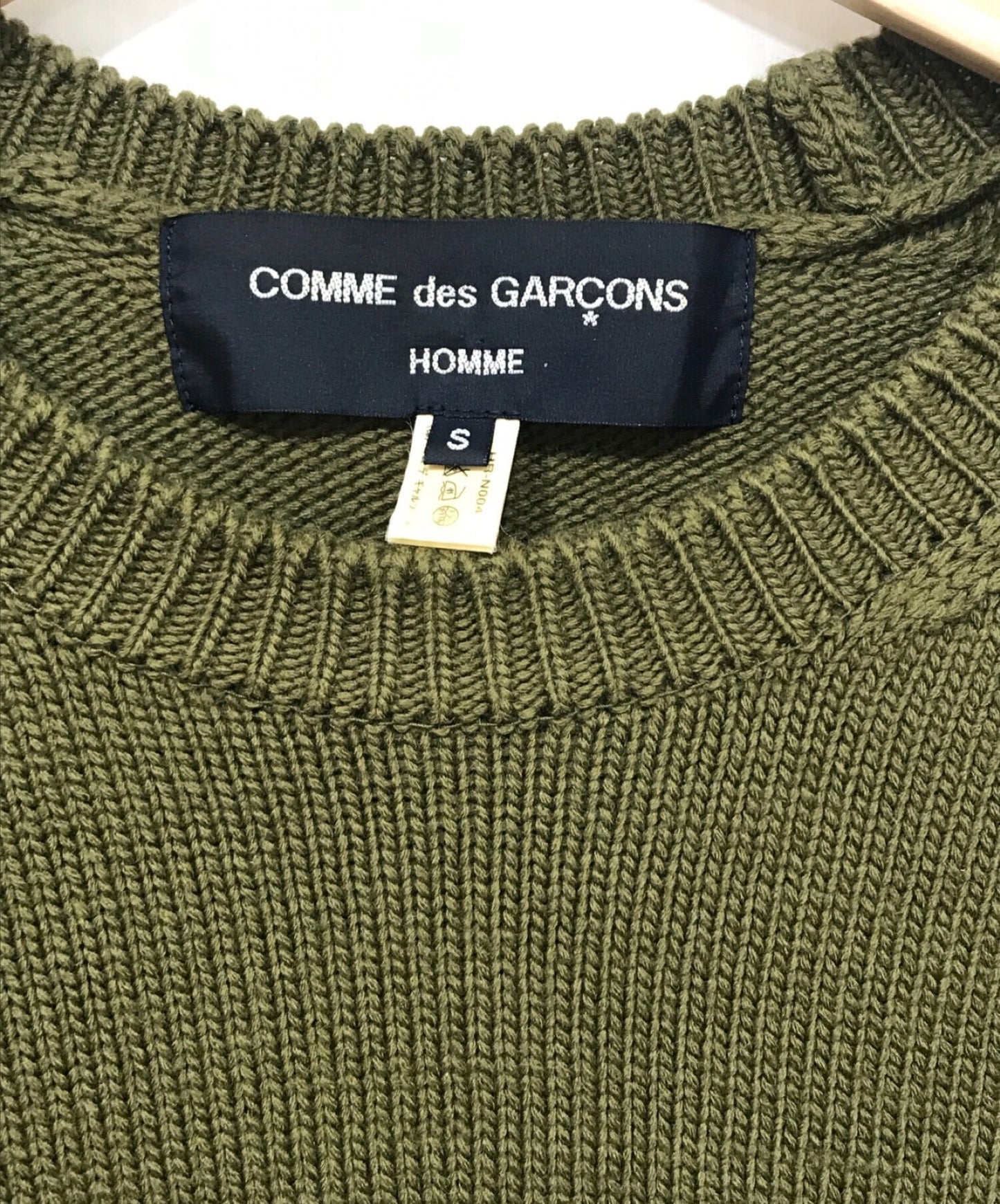 COMME des GARCONS HOMME crew-neck knit HR-N004 | Archive Factory