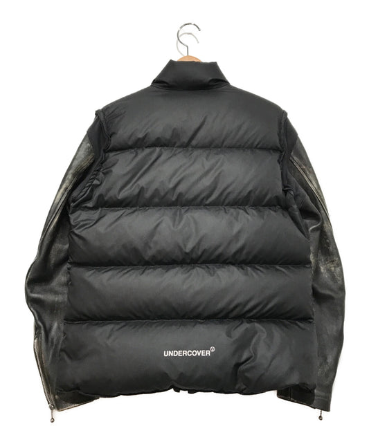 [Pre-owned] UNDERCOVER Sleeve Leather Down Jacket 25th Anniversary Limited Edition UCP9202-2