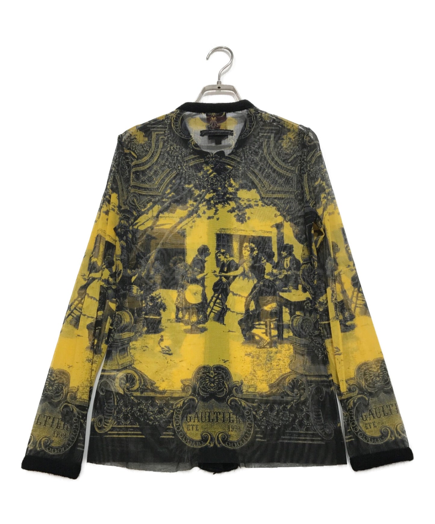 Jean Paul Gaultier Classique Archival Power Net Cardigan