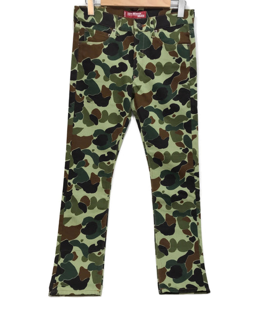 Junya Watanabe Comme Des Garcons Man × Levi 's Camo Print 5 포켓 바지 WC-P208