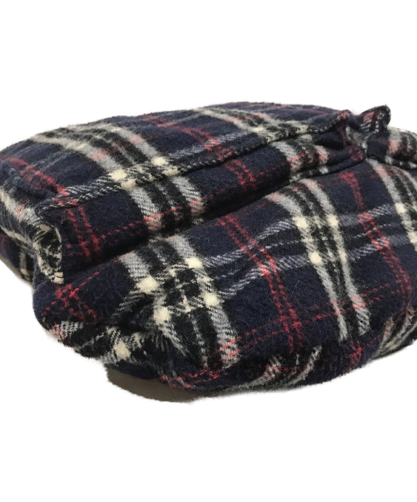 Comme des garcons homme tartan ตรวจสอบถุงหมวกกันน็อก