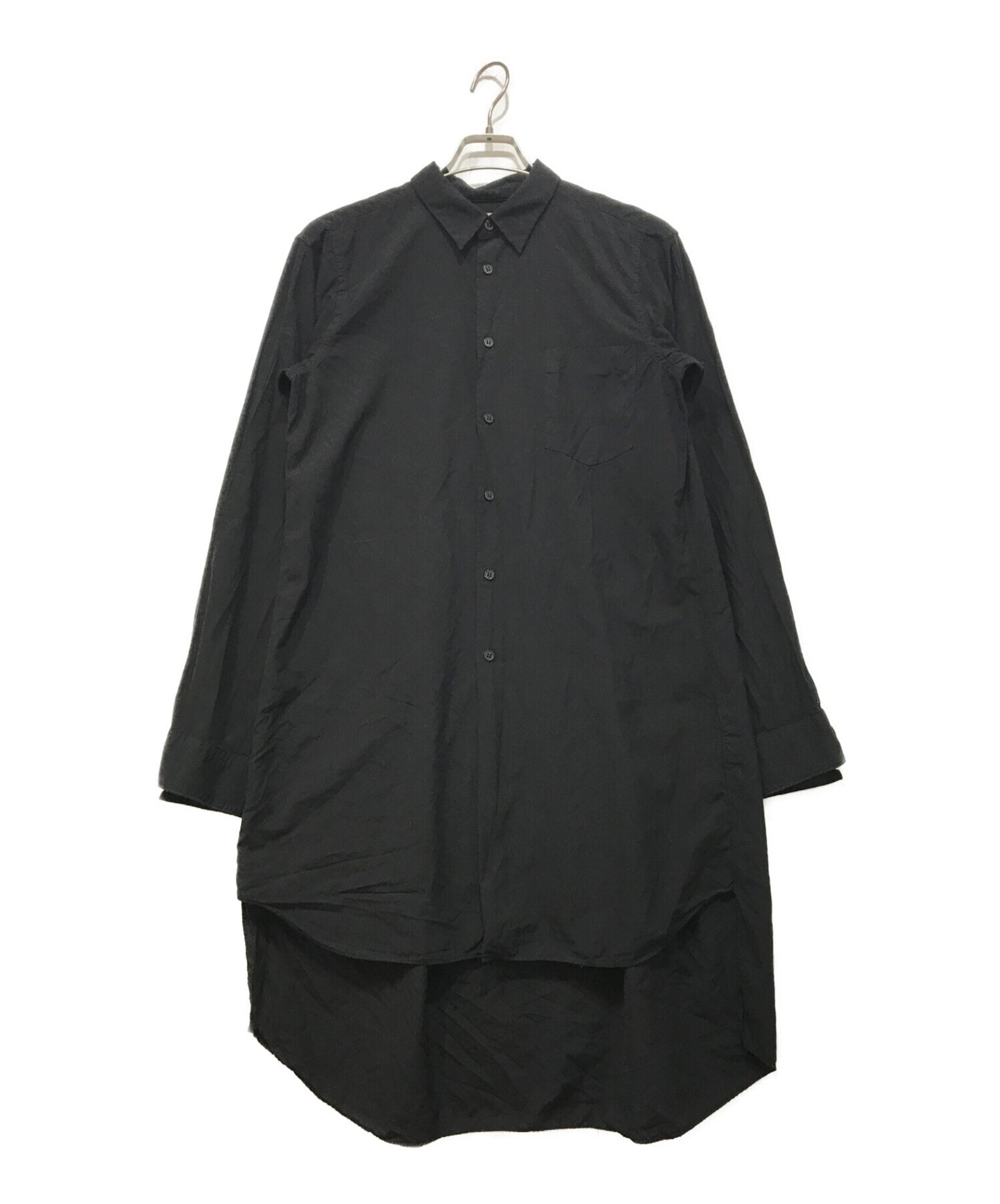 Black Comme des Garcons Long Shirt 1D-B012