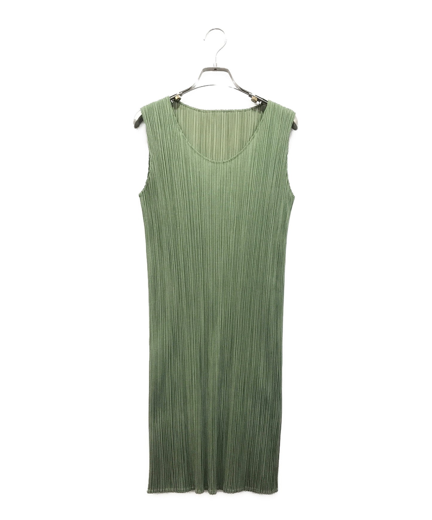 [Pre-owned] PLEATS PLEASE Sleeveless Pleated Dress PP82-JH819