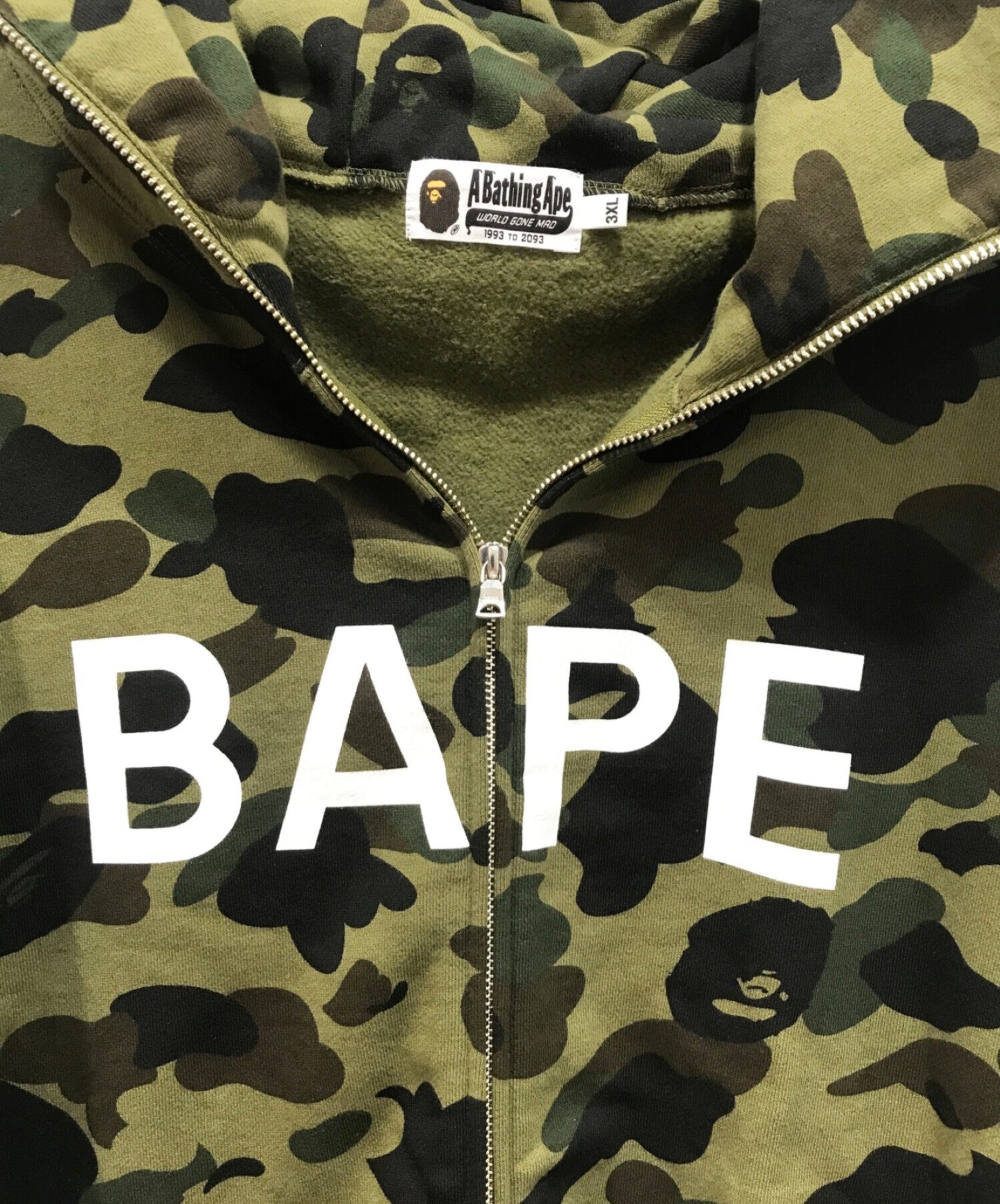 A BATHING APE 1ST CAMO FULL ZIP HOODIE 001zpj301012m | Archive Factory