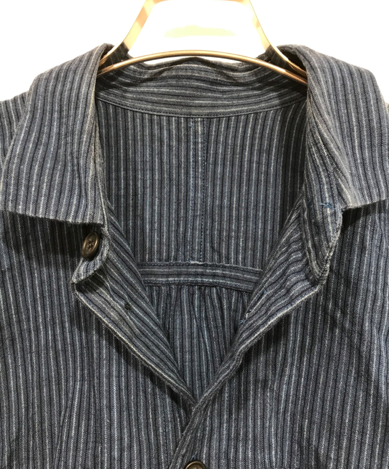 ISSEY MIYAKE MEN Dolman Sleeve Stripe Shirt ME03FJ032 | Archive