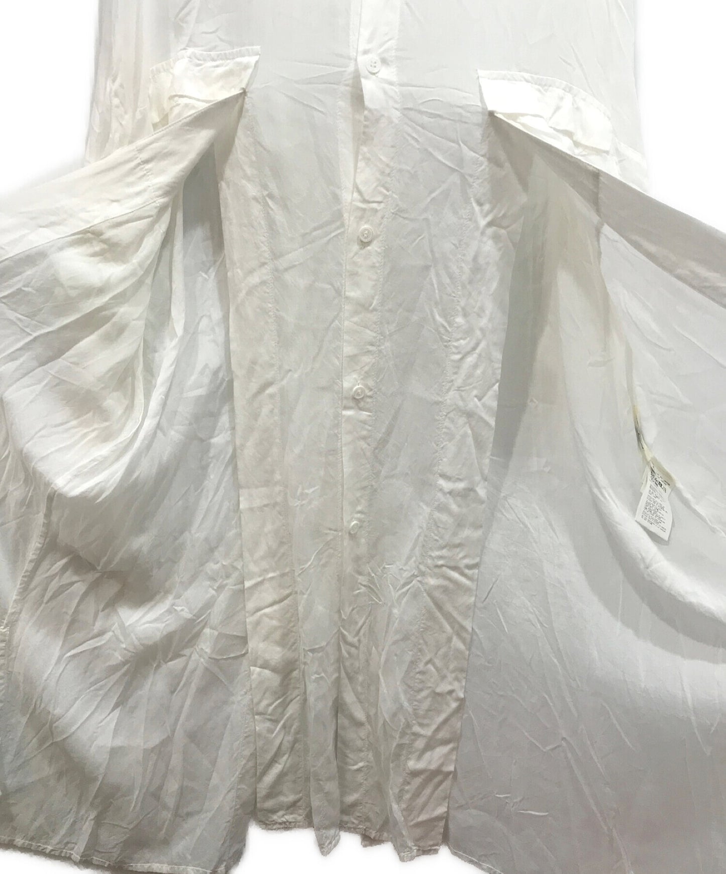 [Pre-owned] B Yohji Yamamoto Slit Shirt Dress NH-B58-201