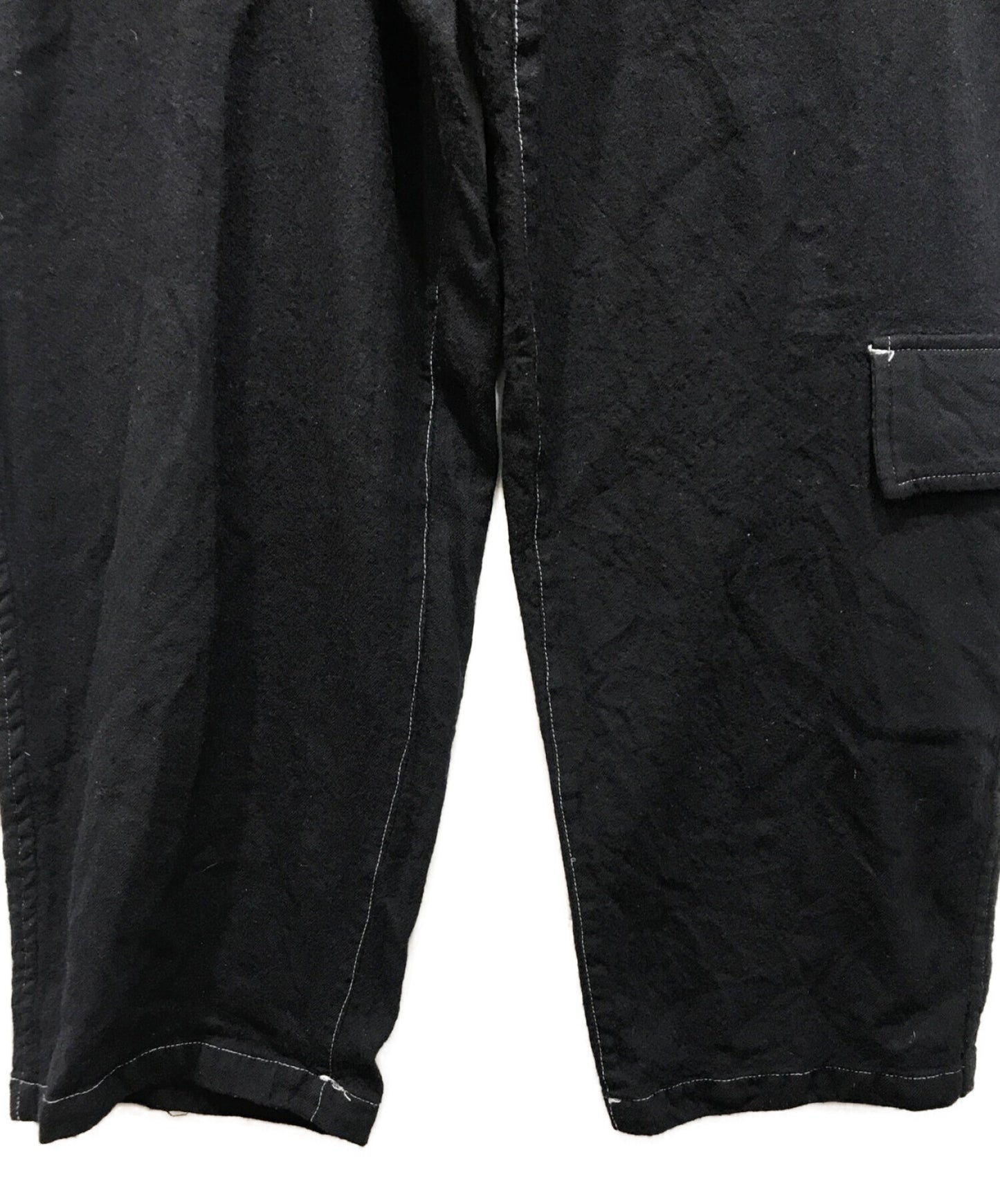 [Pre-owned] Yohji Yamamoto pour homme Wool gabardine cargo pants HK-P11-501