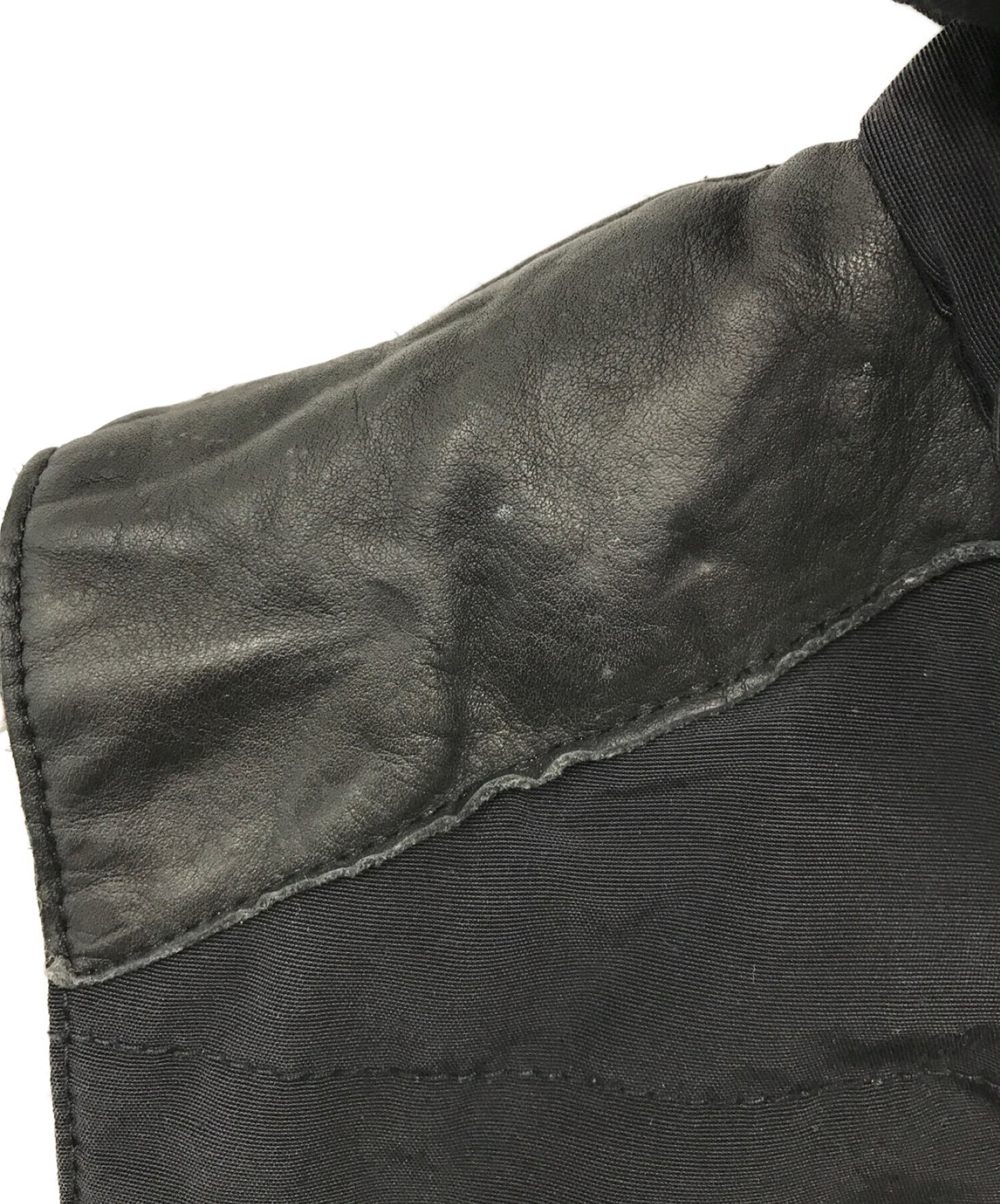 [Pre-owned] JUNYA WATANABE COMME des GARCONS Leather Switching Vest WD-V007