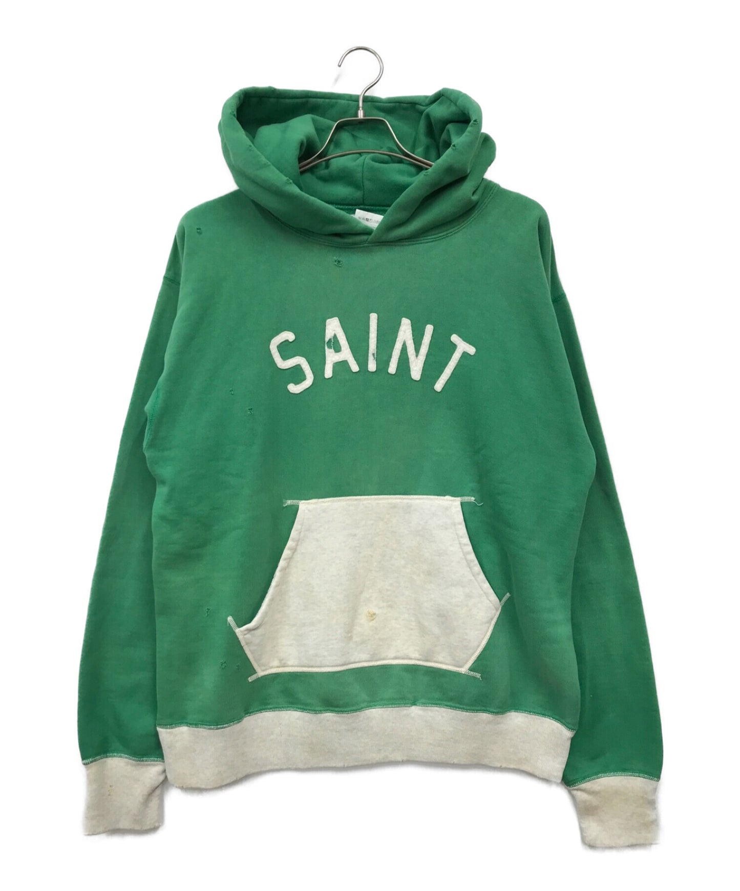 [Pre-owned] SAINT MICHAEL Holy Relics Felt Hoodie SM-S22-0000-041