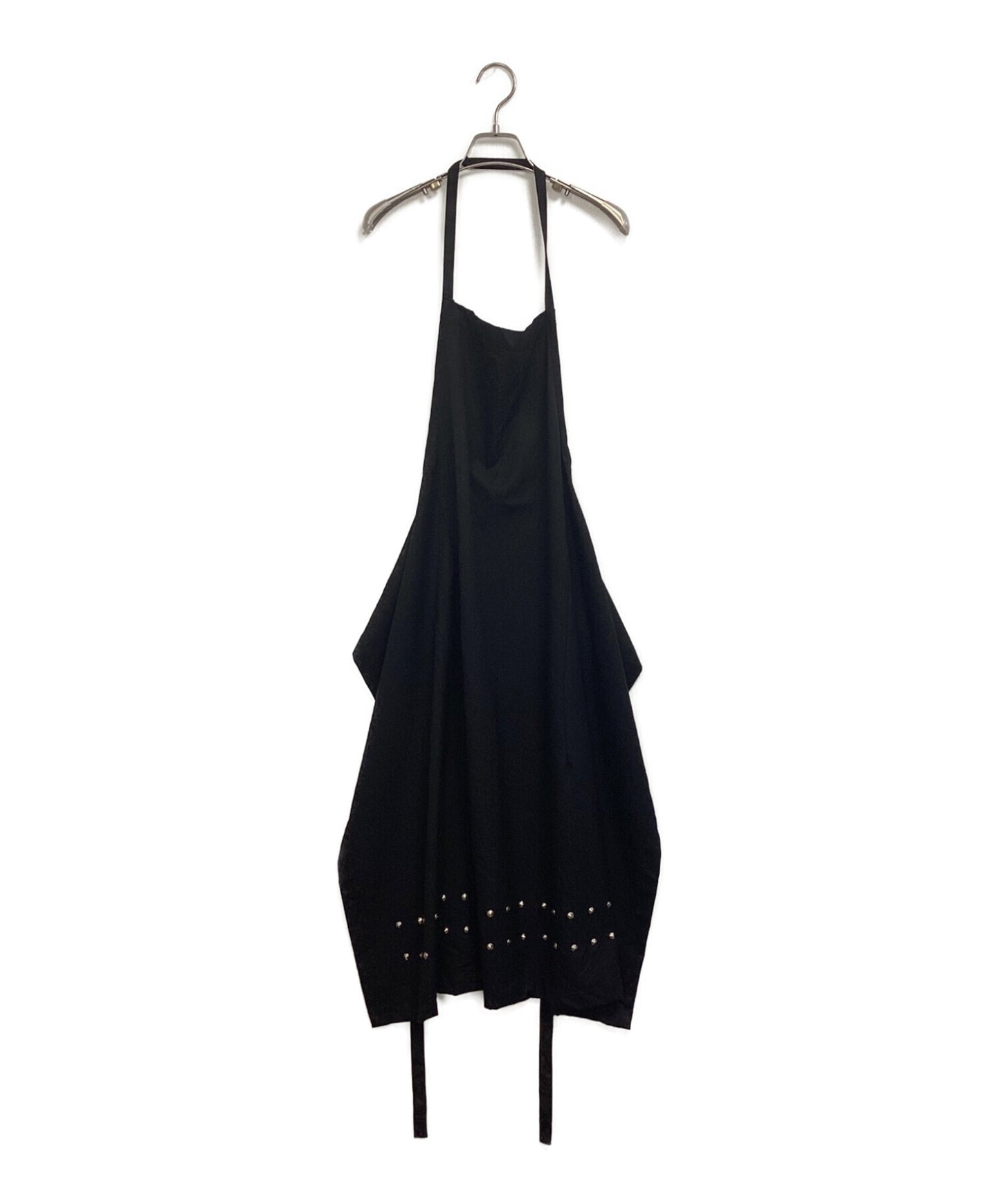 Black Comme des Garcons studded apron 1t-a007