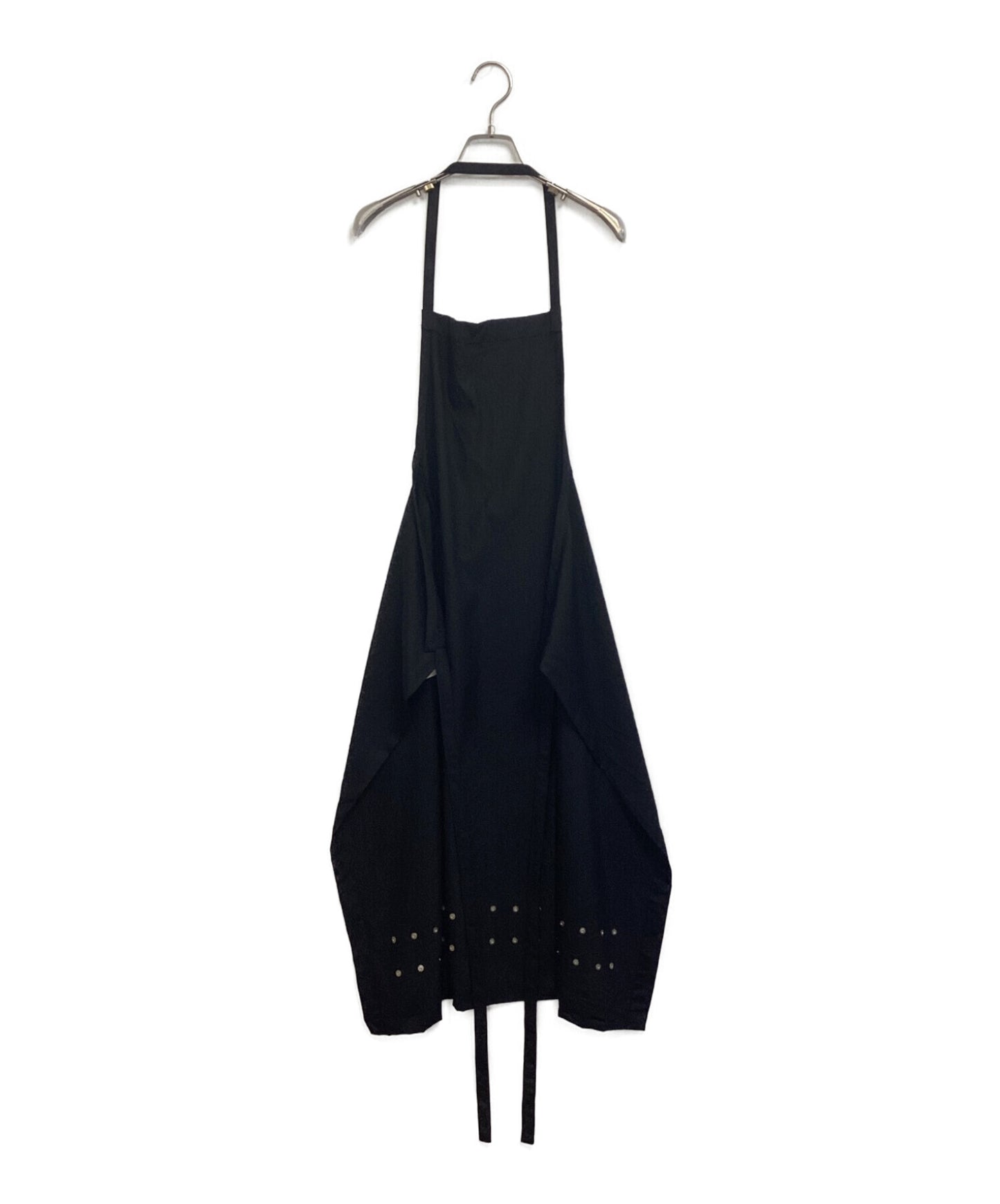 Black Comme des Garcons studded apron 1t-a007