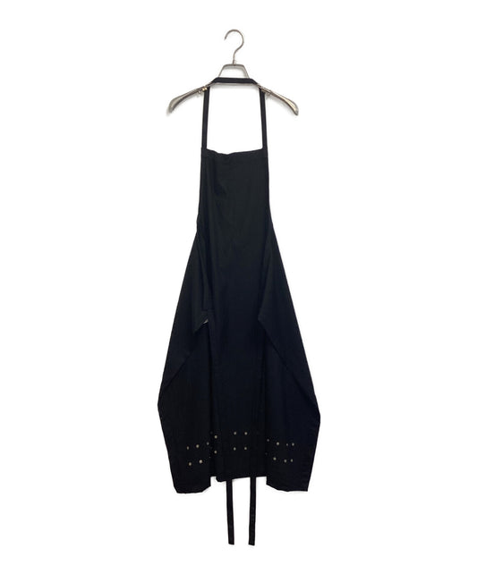 BLACK COMME des GARCONS Studded apron 1T-A007