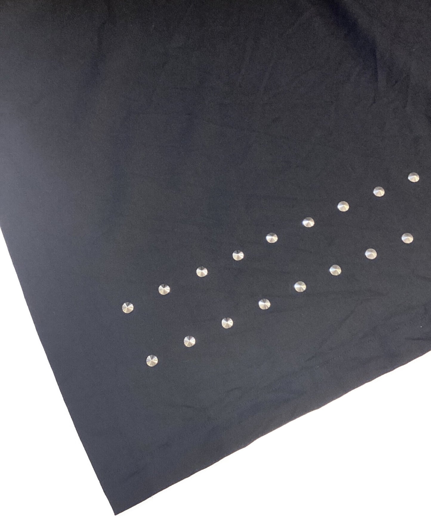 Black Comme des Garcons studded apron 1t-a007