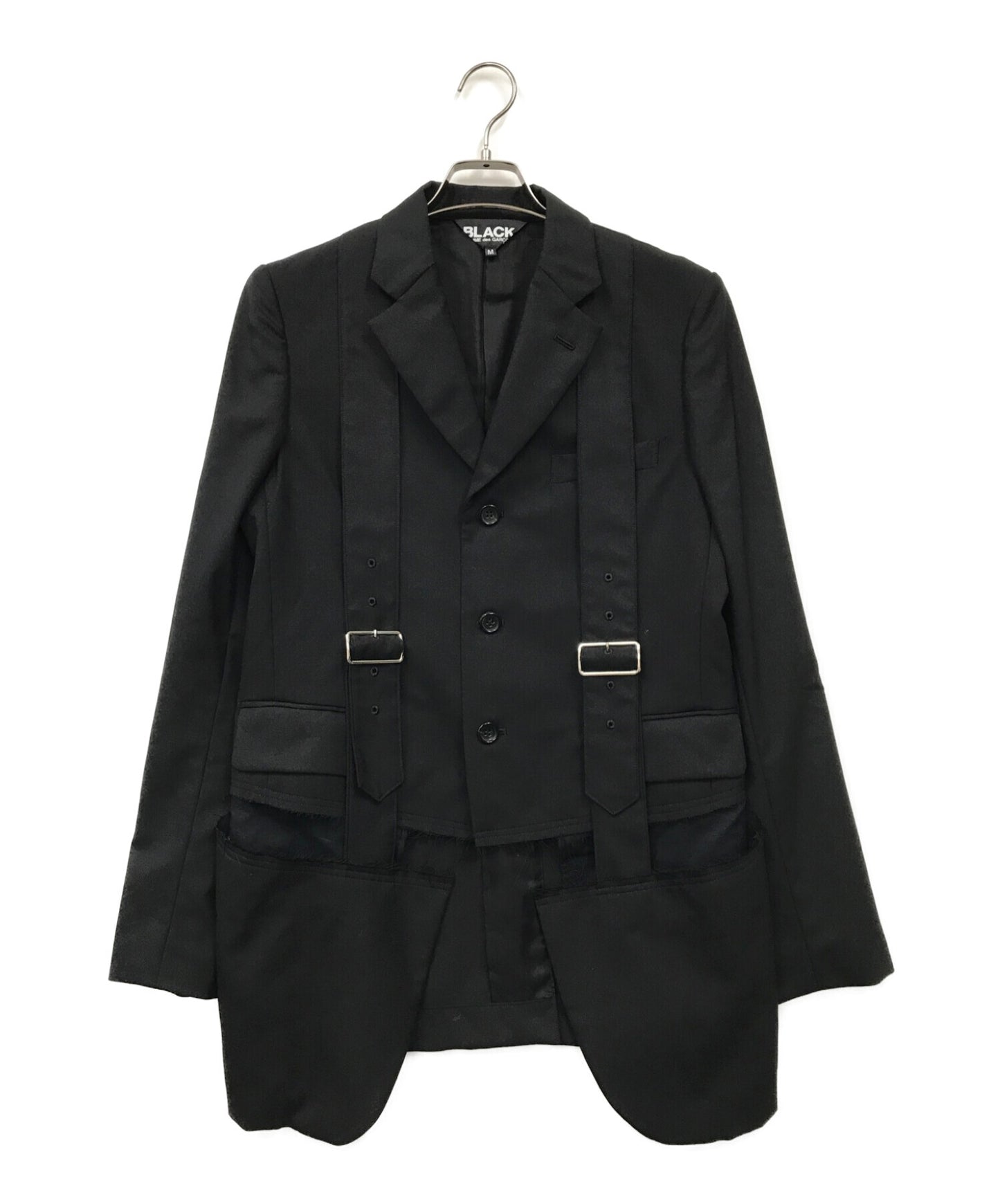 [Pre-owned] BLACK COMME des GARCONS CUT BODY WOOL TAILORED JACKET 1G-J014