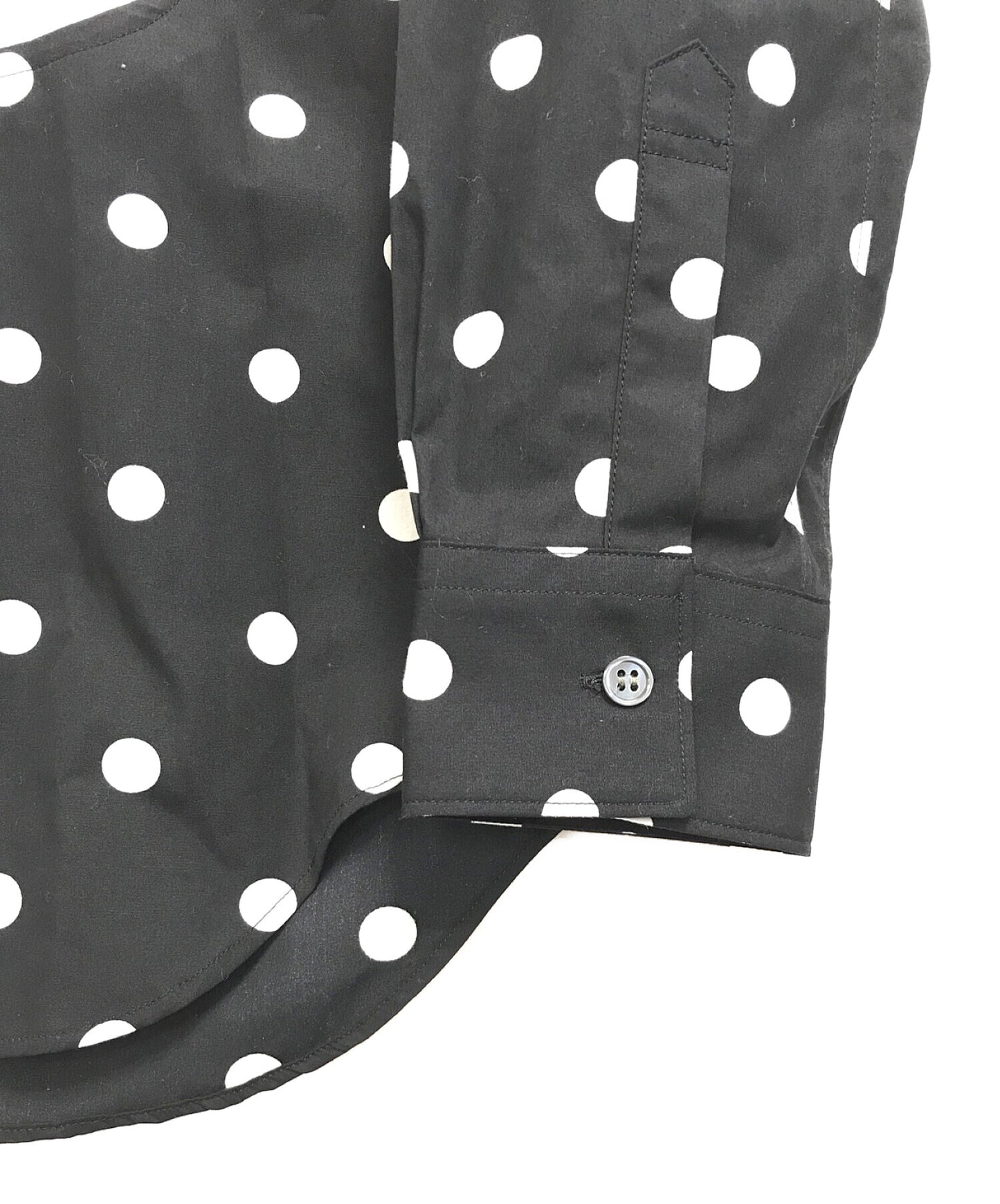 [Pre-owned] COMME des GARCONS SHIRT dot-patterned shirt FI-B005