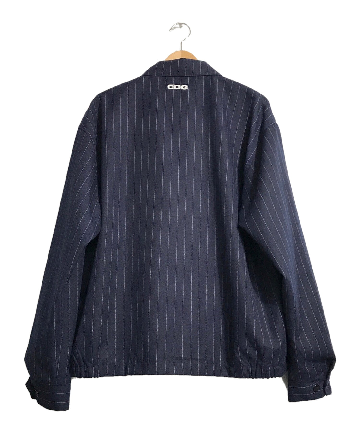 stussy×CDG COMME des GARCONS Pin Striped Bing Jacket