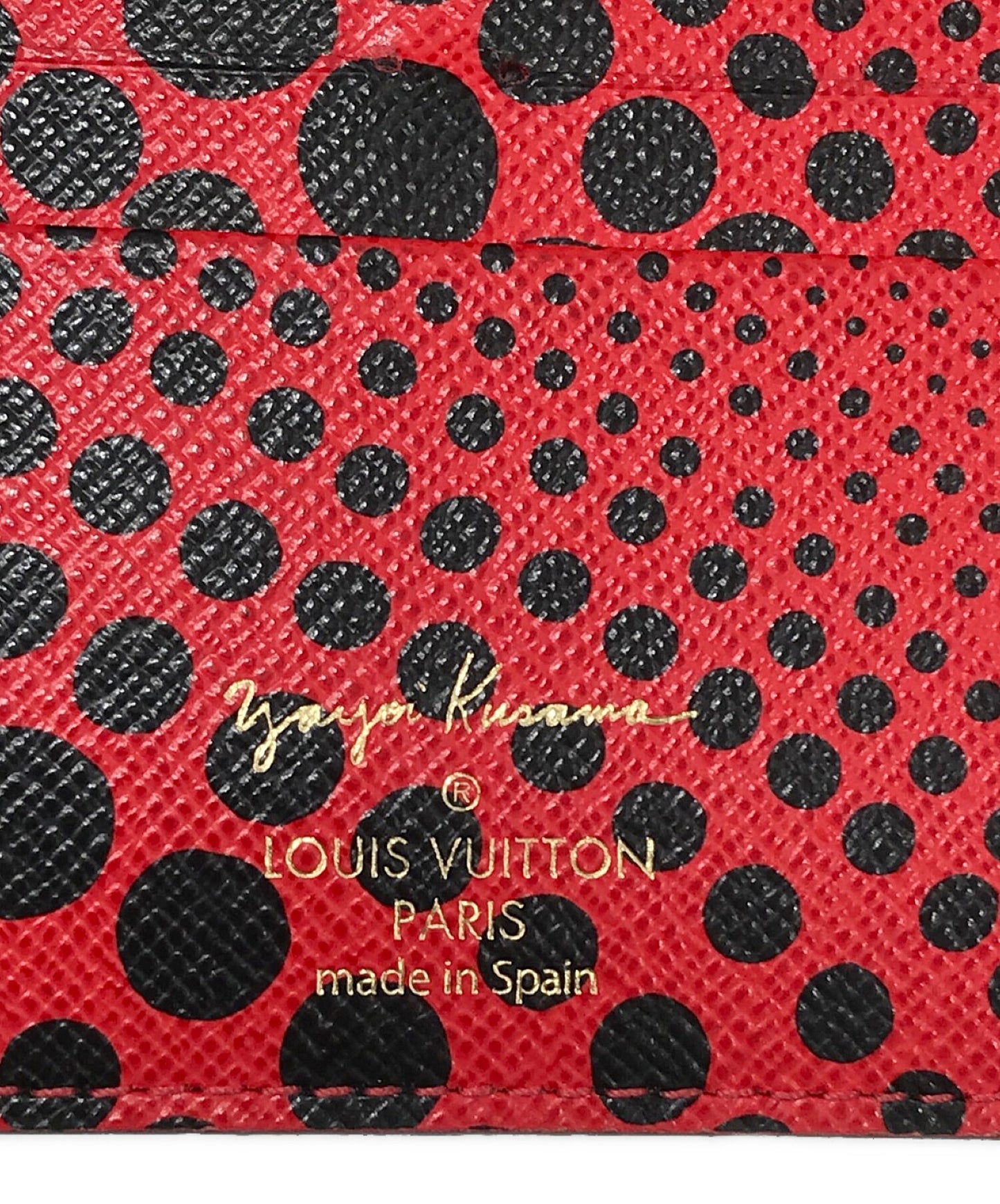[Pre-owned] LOUIS VUITTON × Yayoi Kusama long wallet M60454