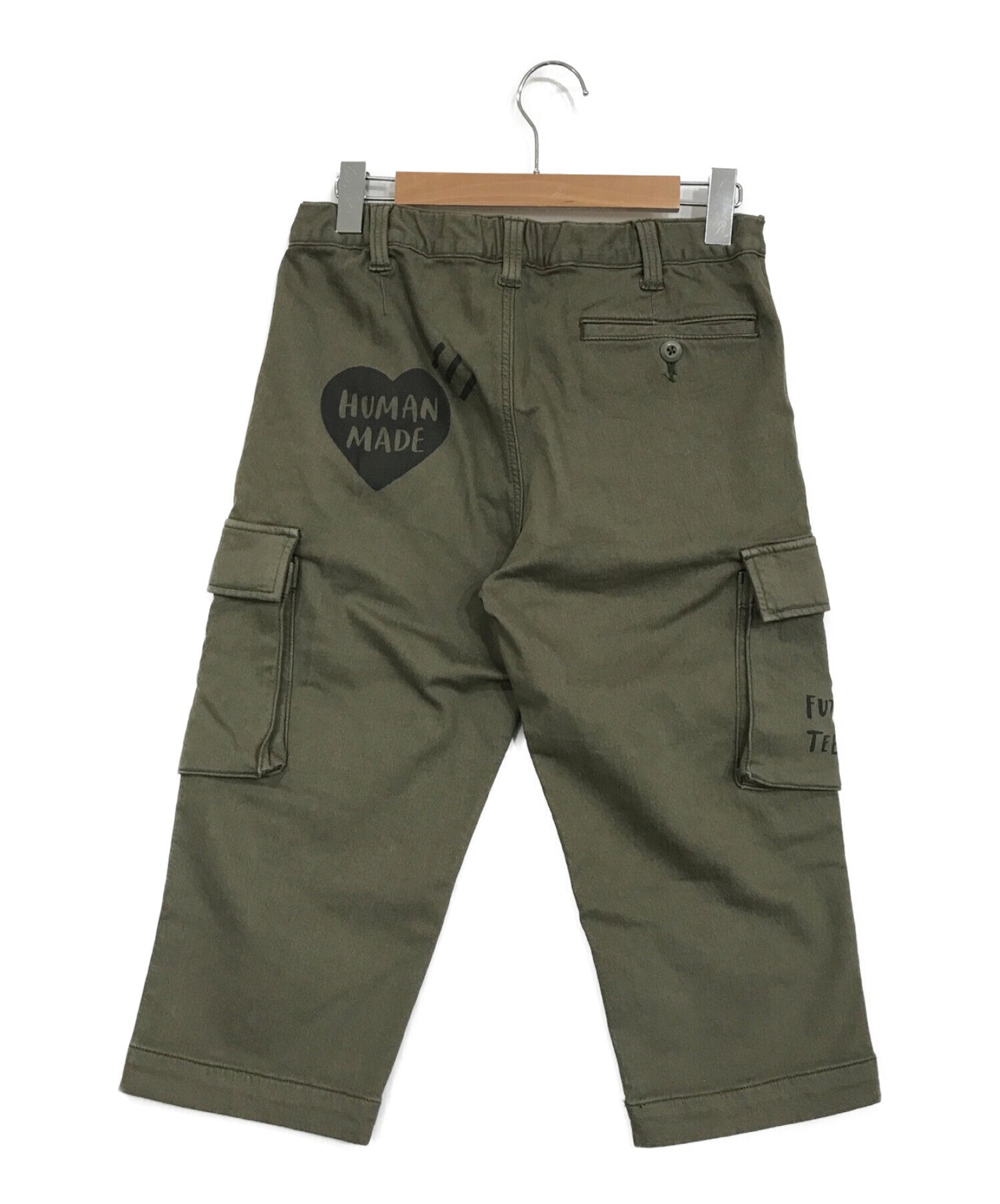 HUMAN MADE CROPPED CARGO PANTS HM26PT020