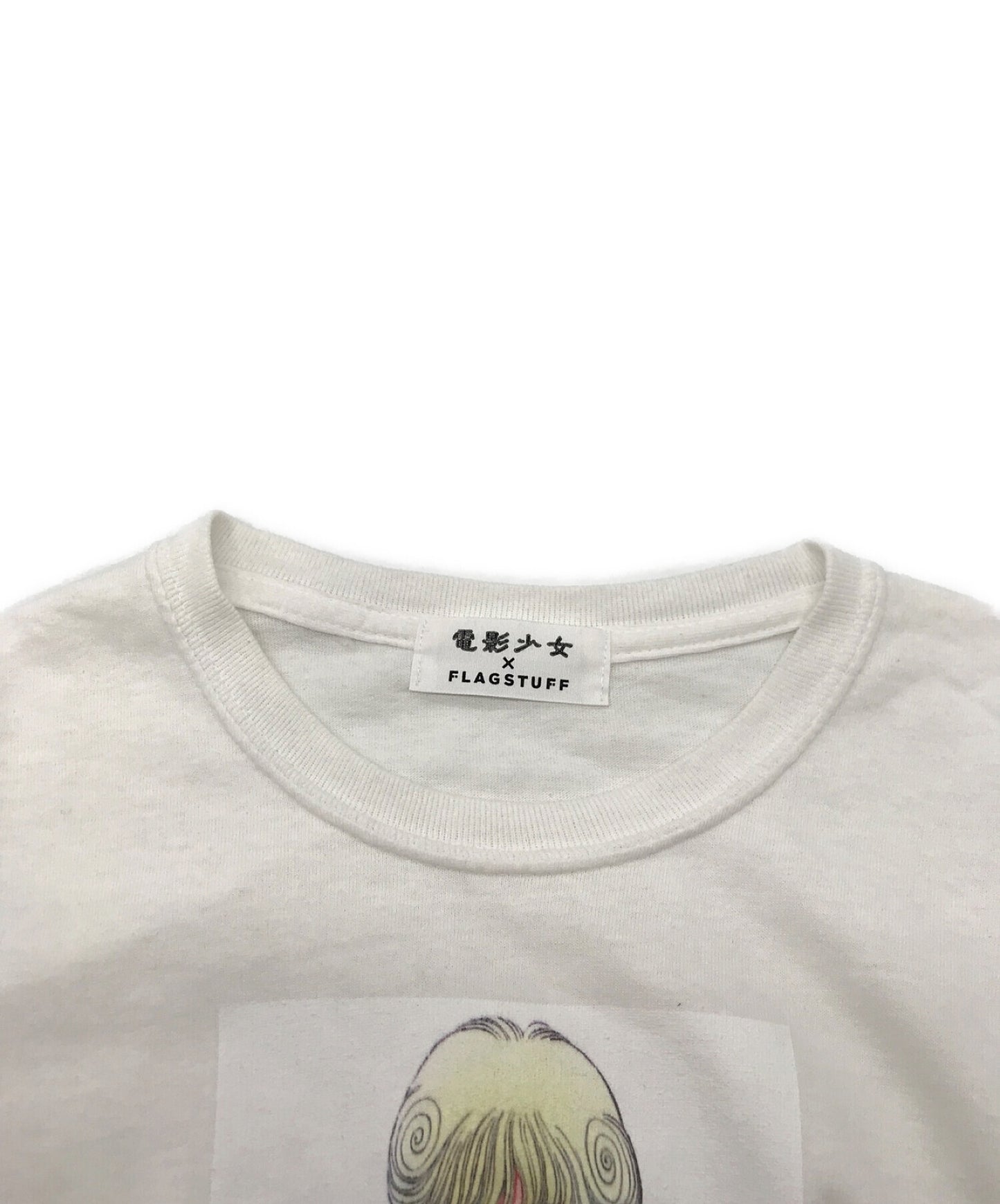 FLAGSTUFF x DEN-EI SHOJO VIDEO GIRL printed T-shirt