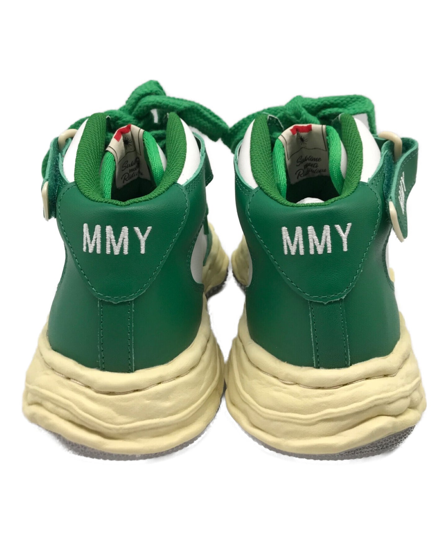 [Pre-owned] Maison MIHARA YASUHIRO WAYNE HIGH leather Wayne leather high cut sneakers A09FW729