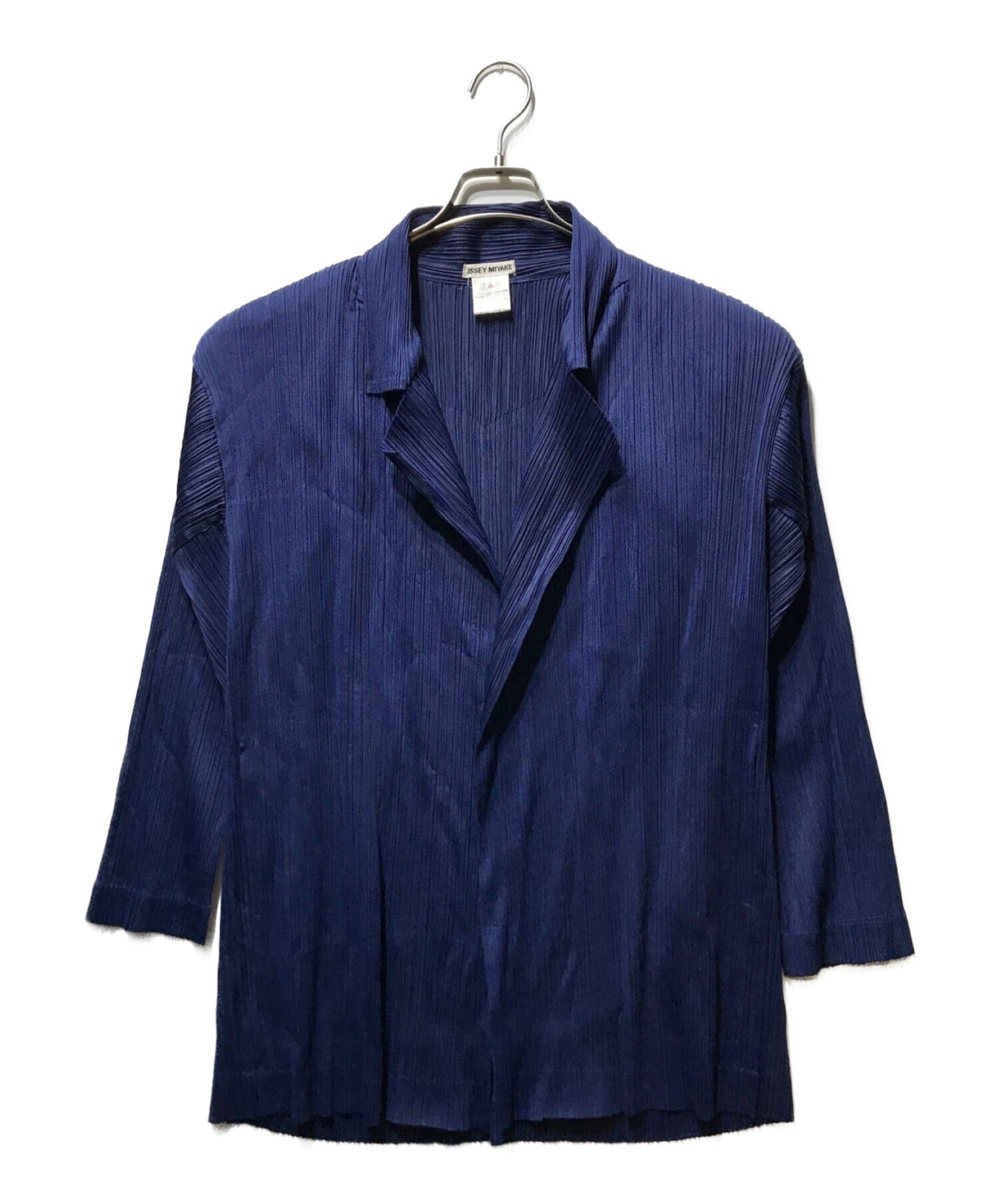 [Pre-owned] ISSEY MIYAKE pleated cardigan