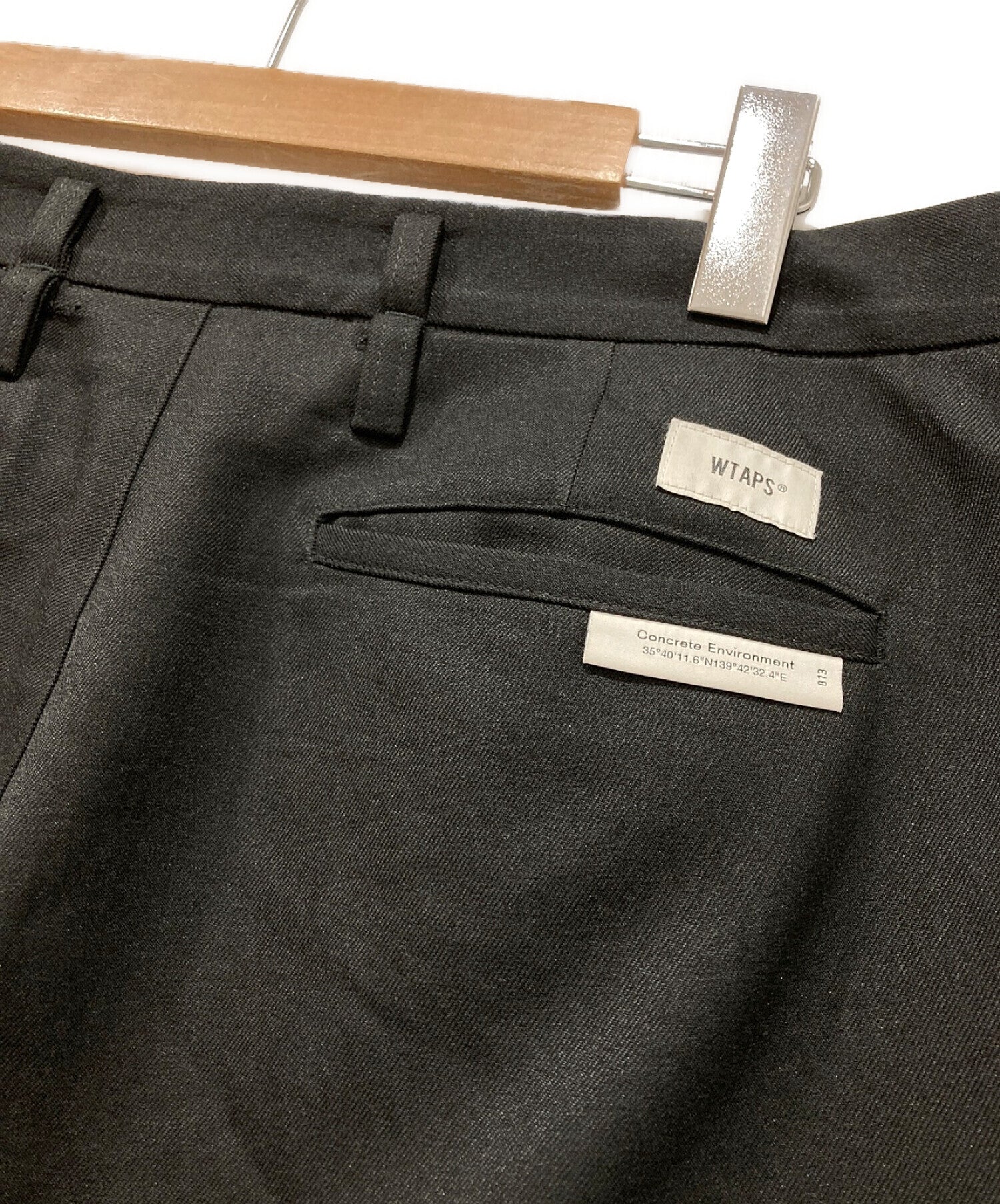 [Pre-owned] WTAPS CREASE DL / TROUSERS / POLY. TWILL 231TQDT-PTM01